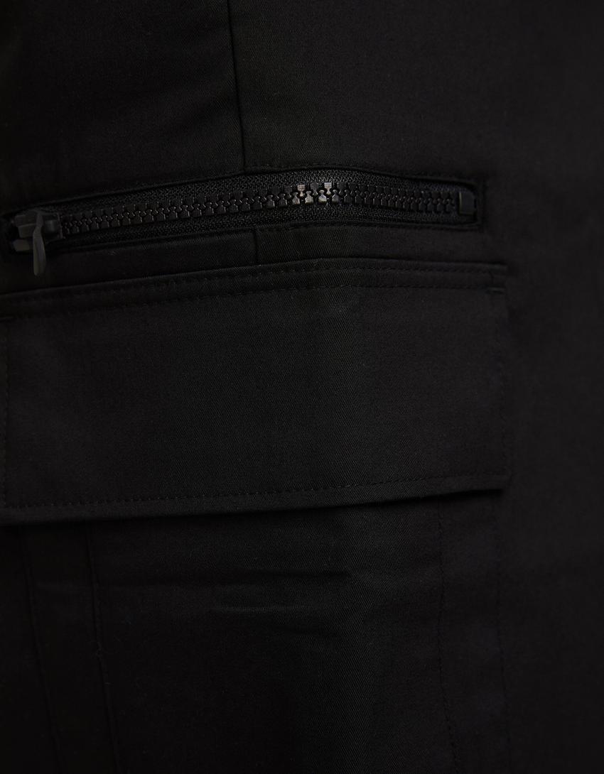 Calças jogger multicargo técnicas-Preto-5