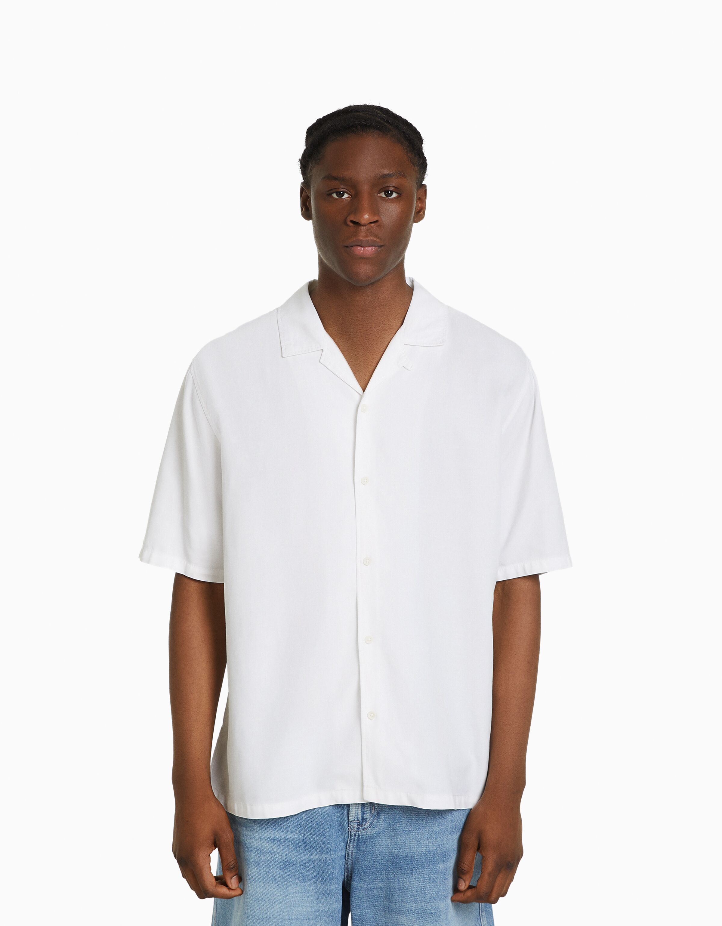 Camisa de cuadros bershka on sale