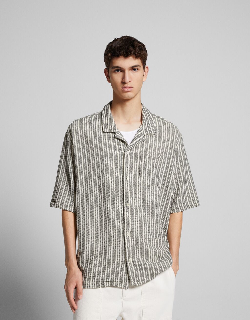 Bershka chemise homme new arrivals