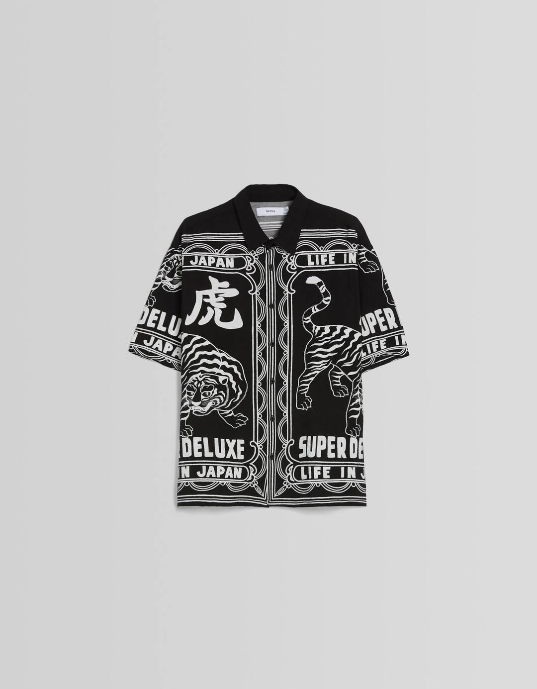 Camisa manga corta print