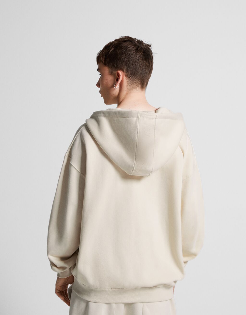 Zipup hoodie Men Bershka