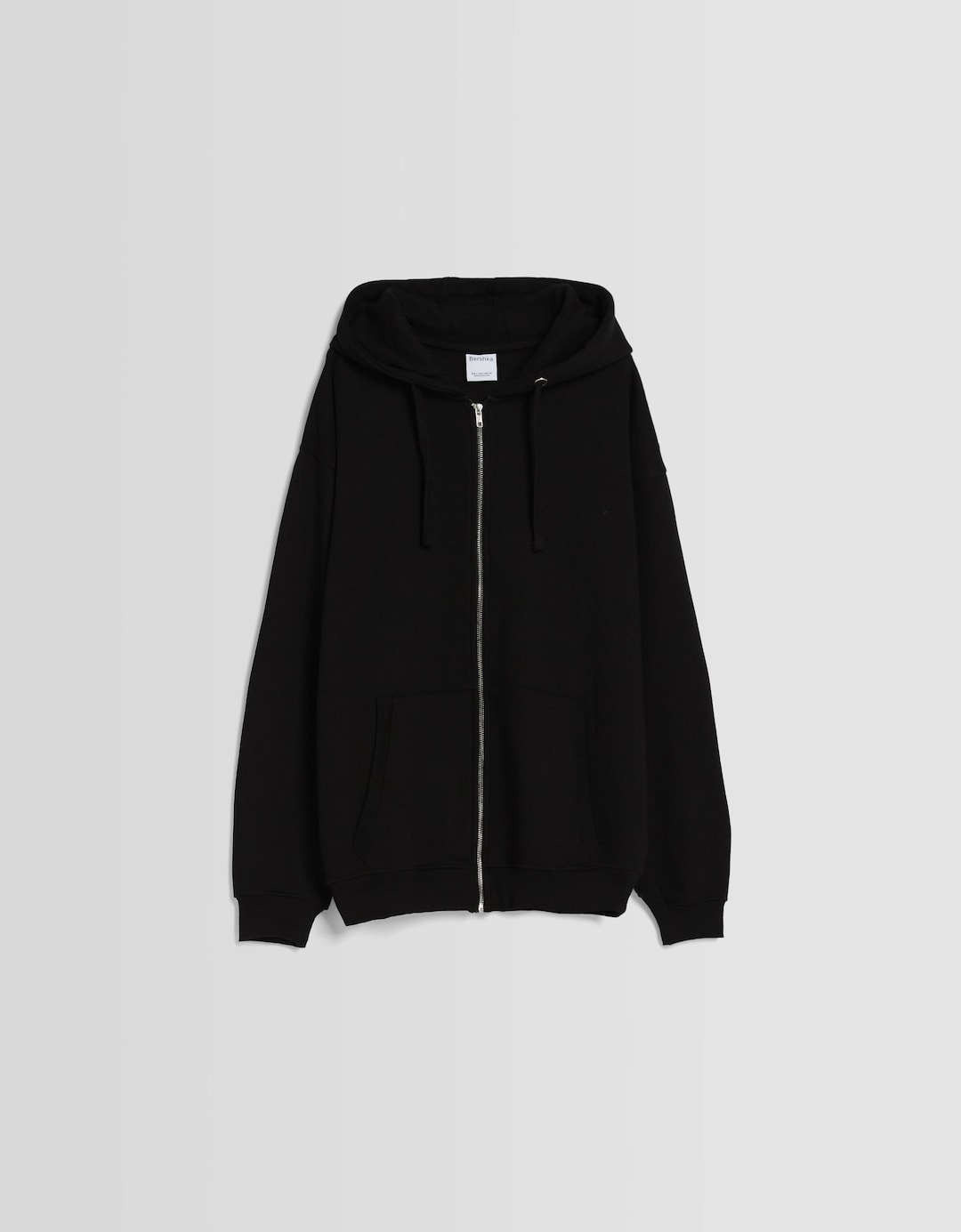 Sweatshirt mit Reißverschluss und Kapuze