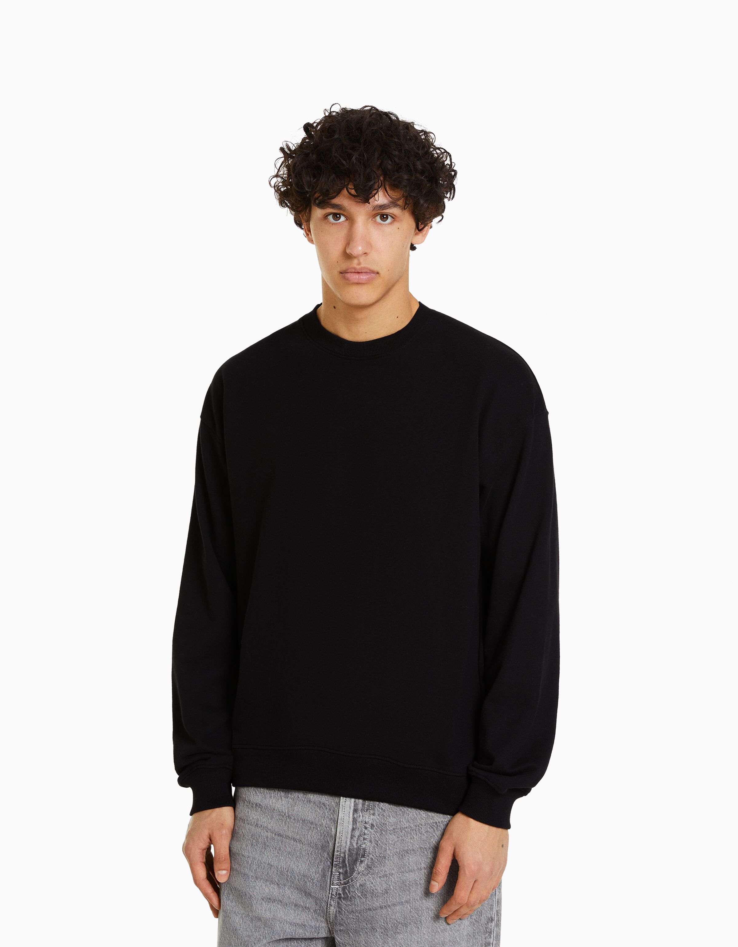 Long sweatshirt outlet men