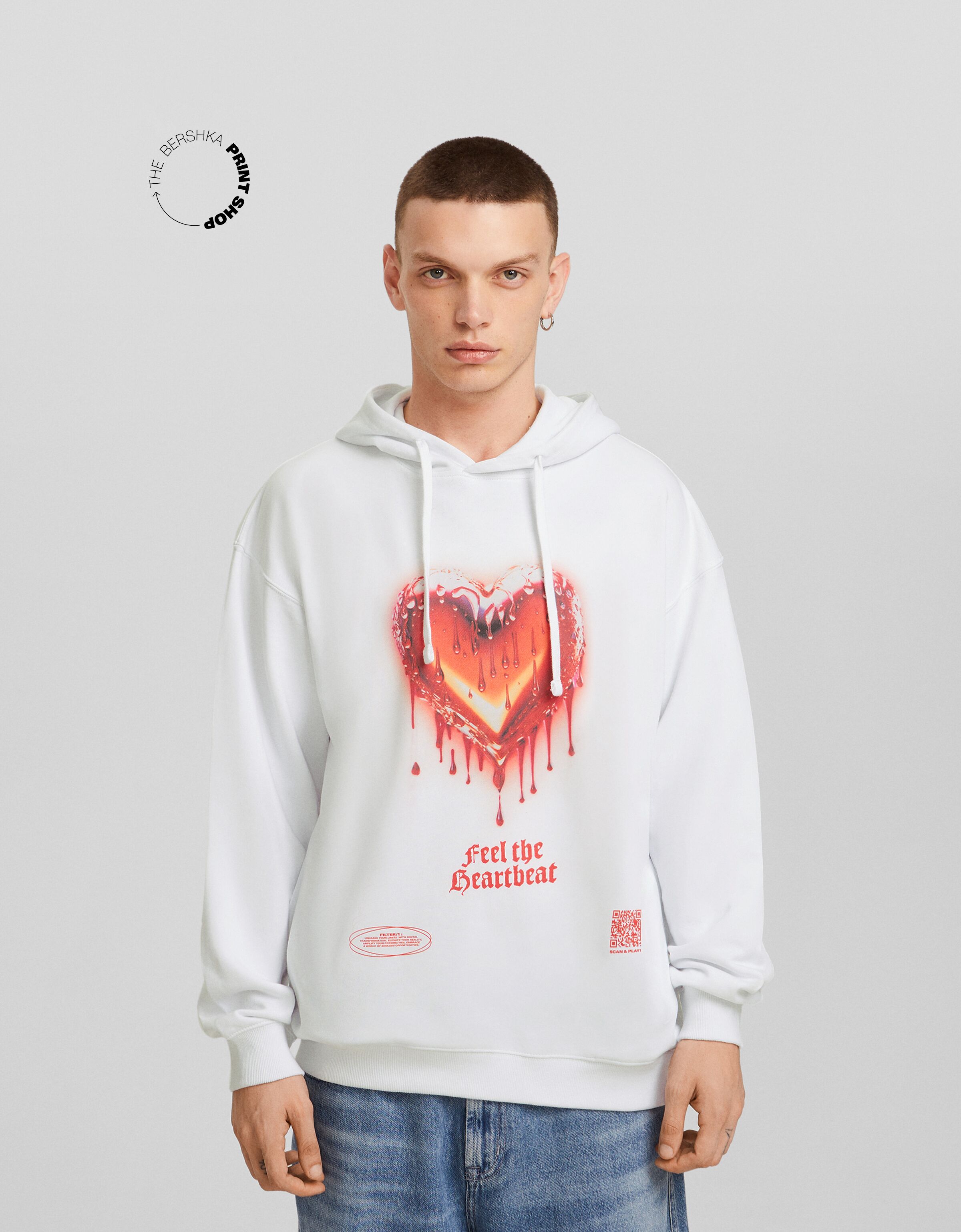 Sudaderas unisex bershka online