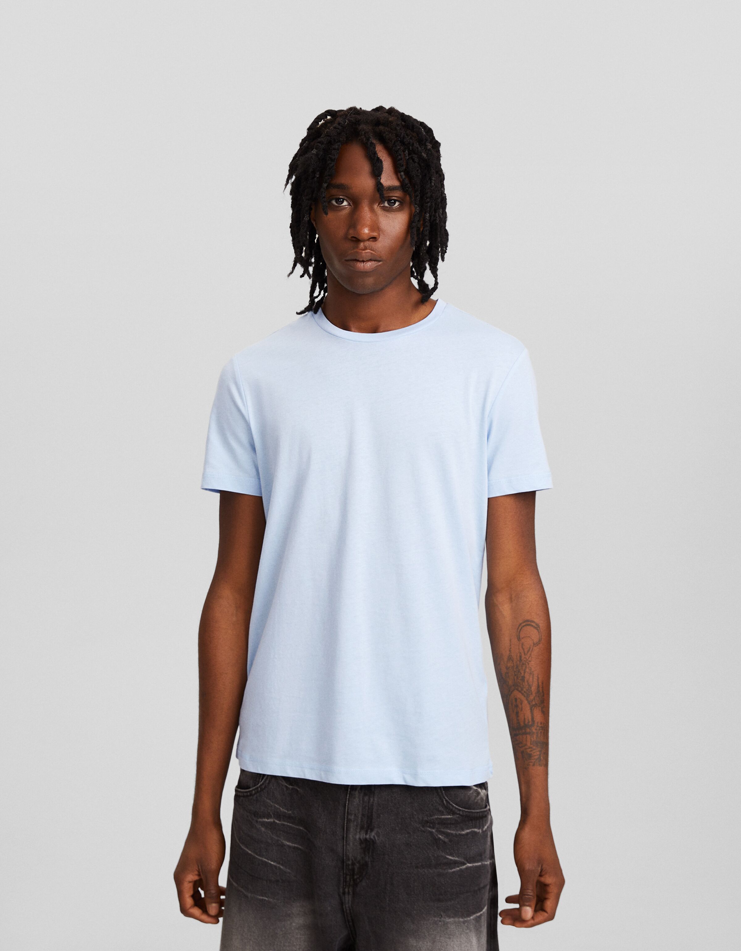 T shirt manga online bershka