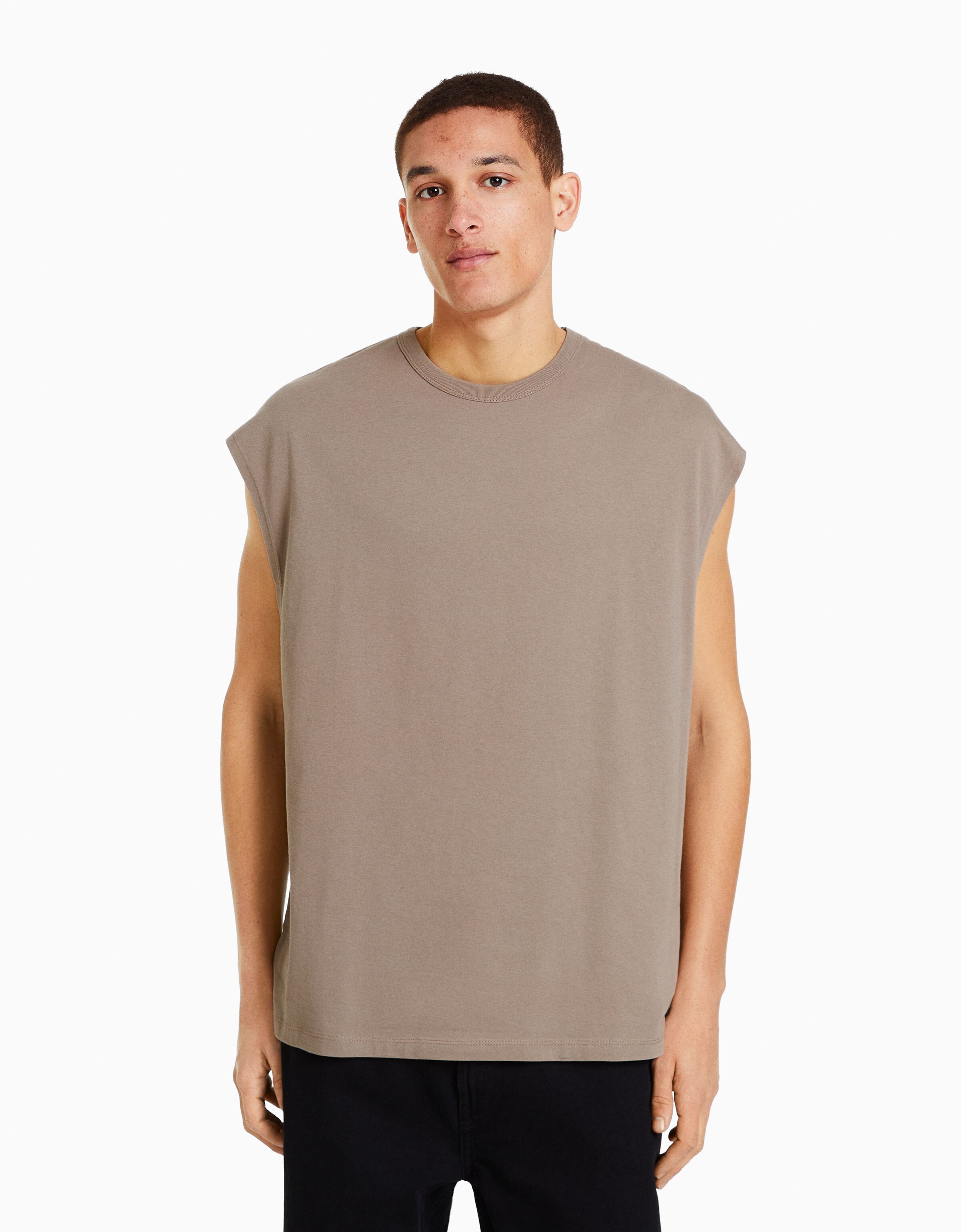 Bershka discount camiseta oversize