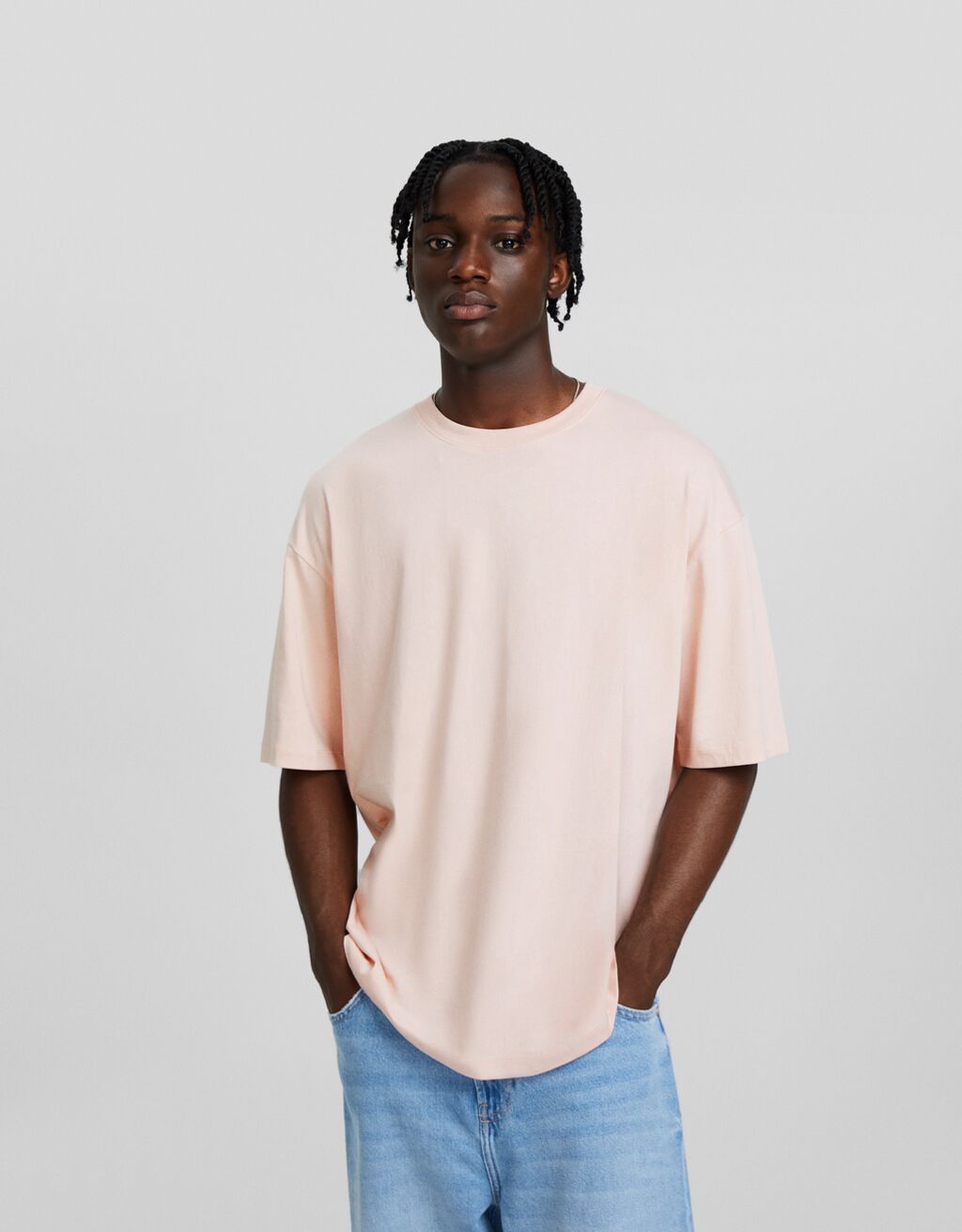 Mens oversized short sleeve on sale shirt