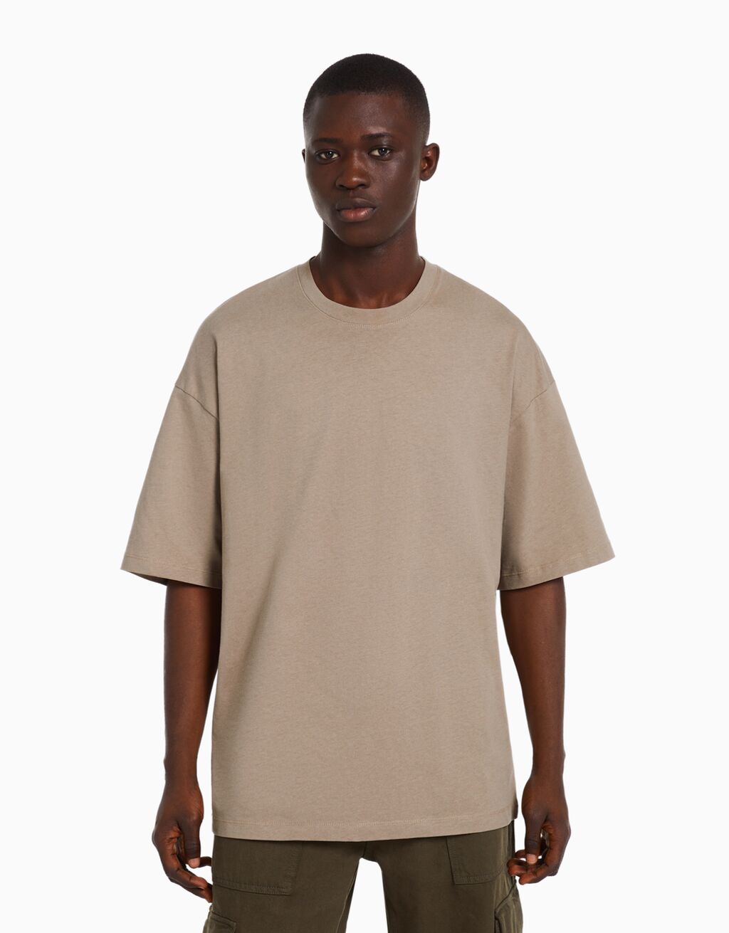 Camiseta oversize 2025 bershka