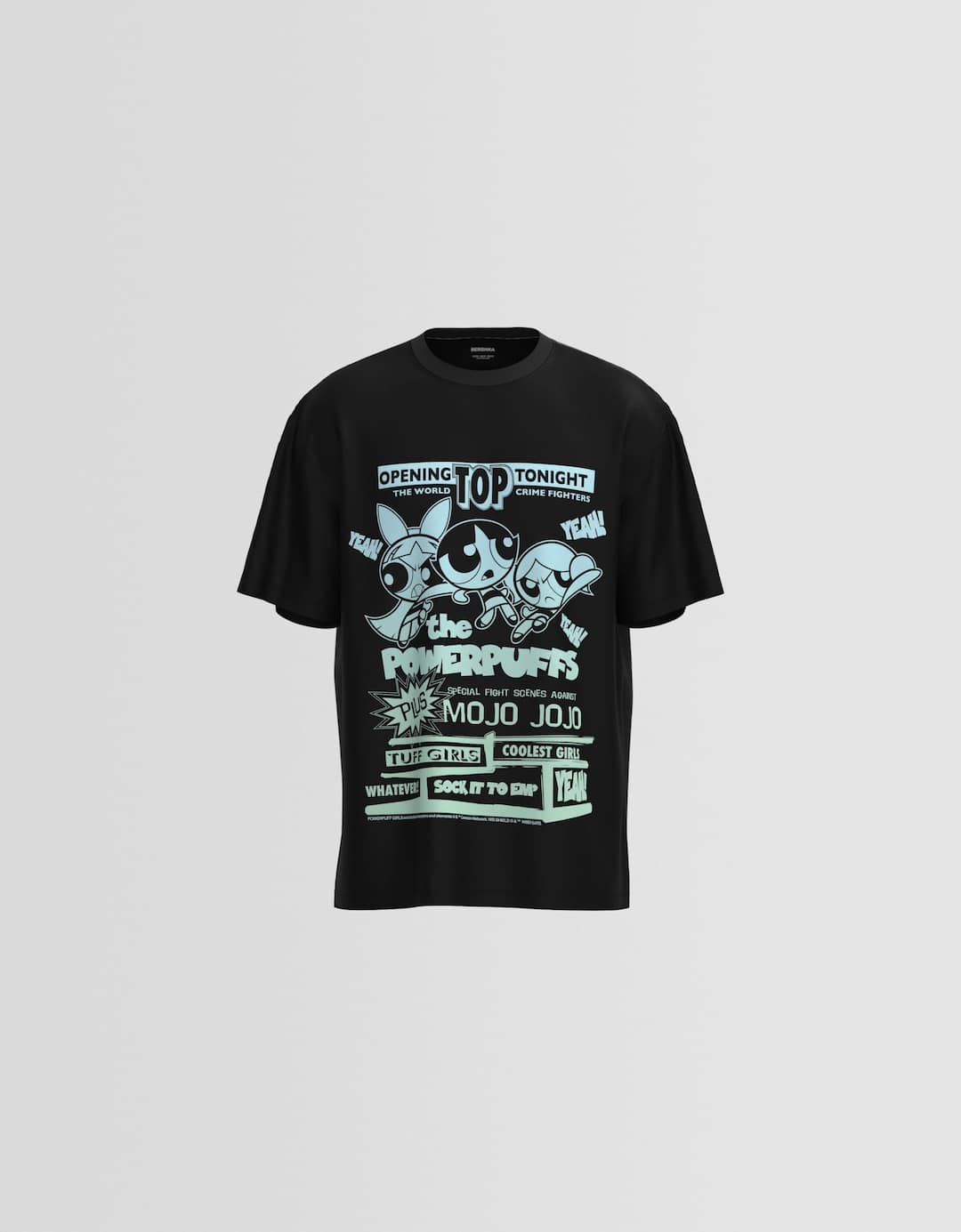 The Powerpuff Girls printed boxy fit short sleeve T-shirt