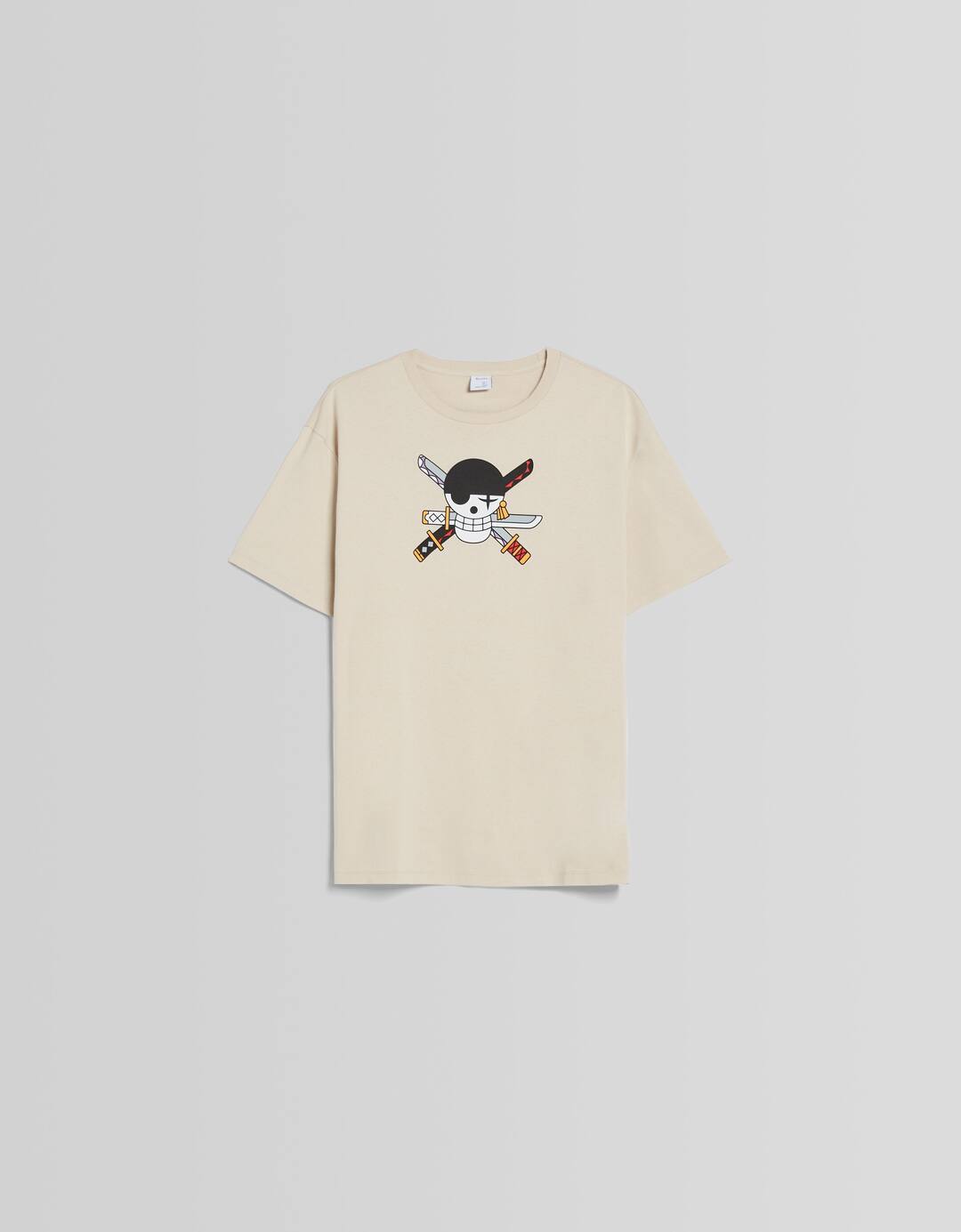 T-shirt One Piece manches courtes regular fit imprimé