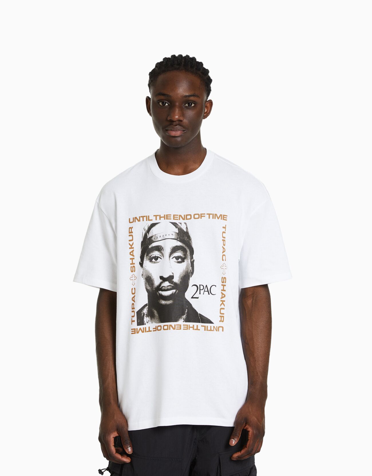 Bershka 2pac clearance shirt