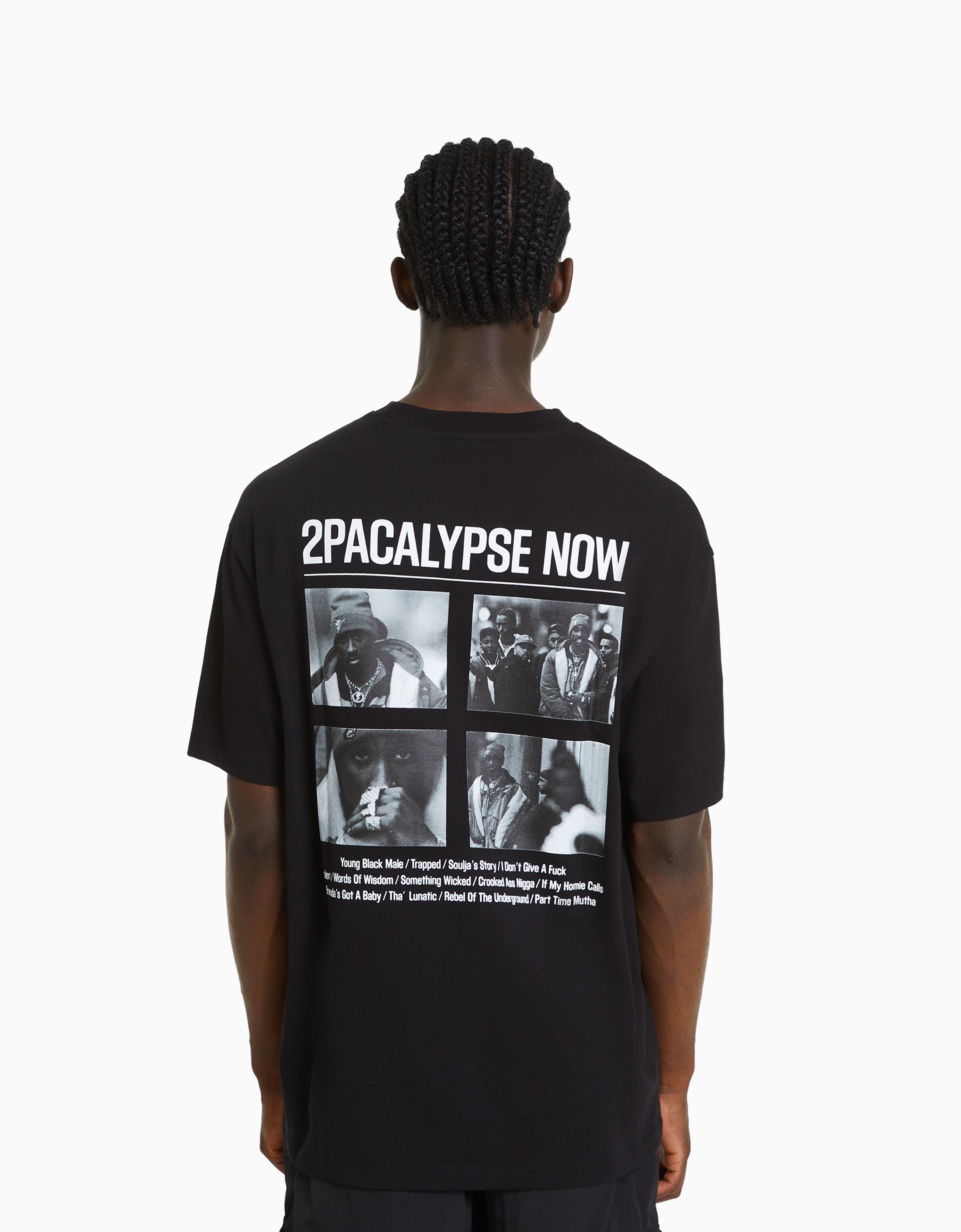 Tupac 2025 shirt bershka