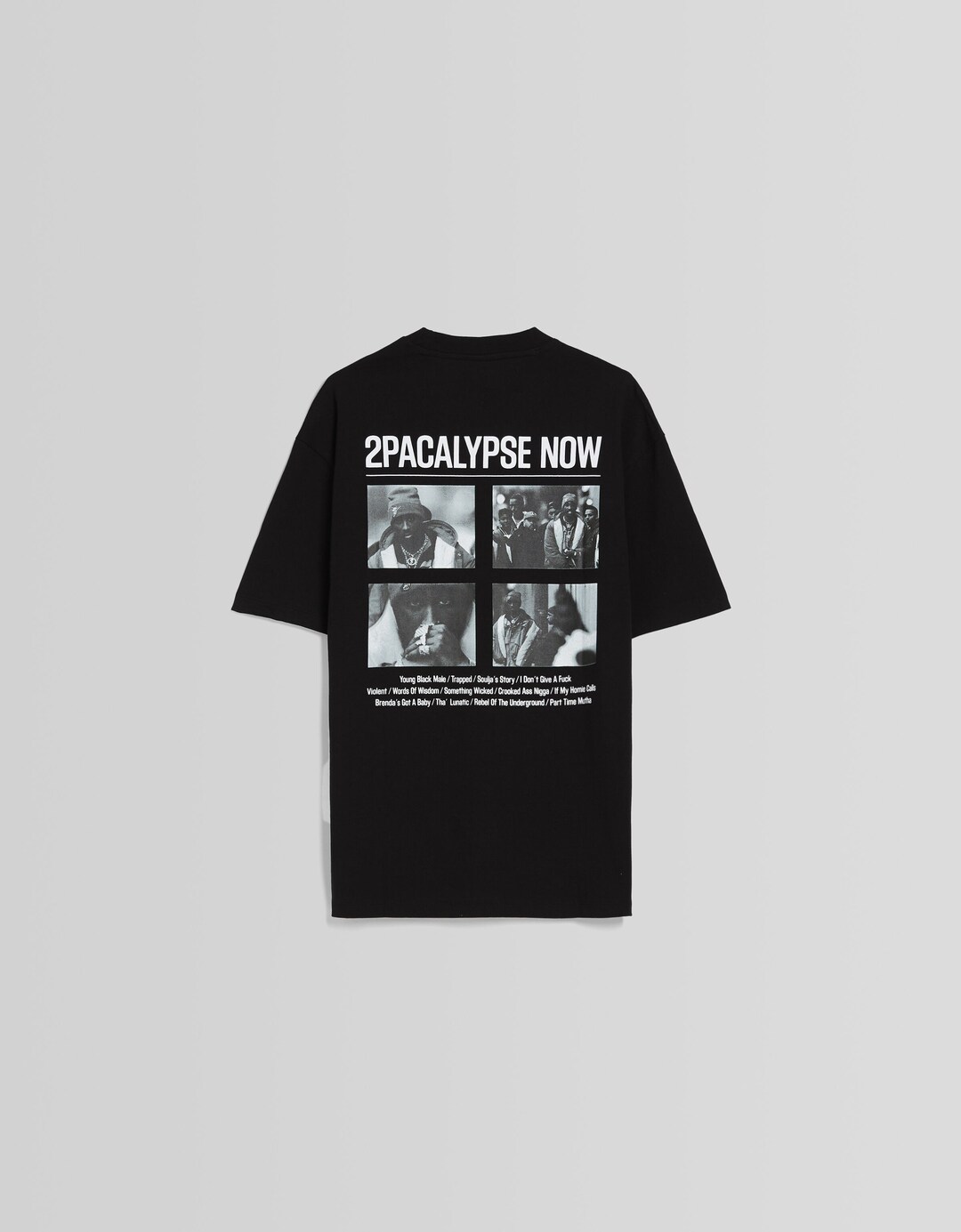T-Shirt Tupac im Boxy Fit mit Print
