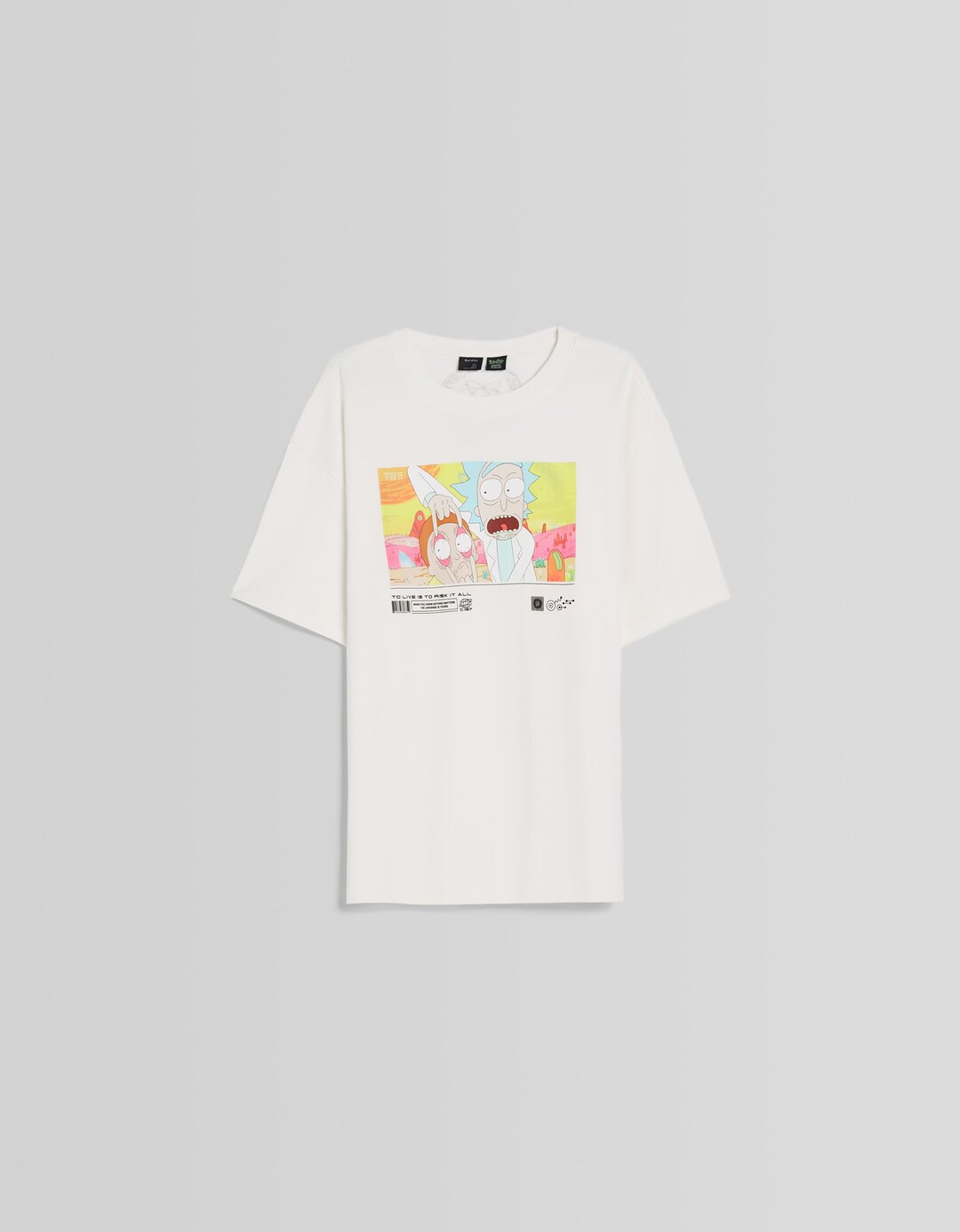 T-Shirt Rick & Morty im Boxy Fit mit Print
