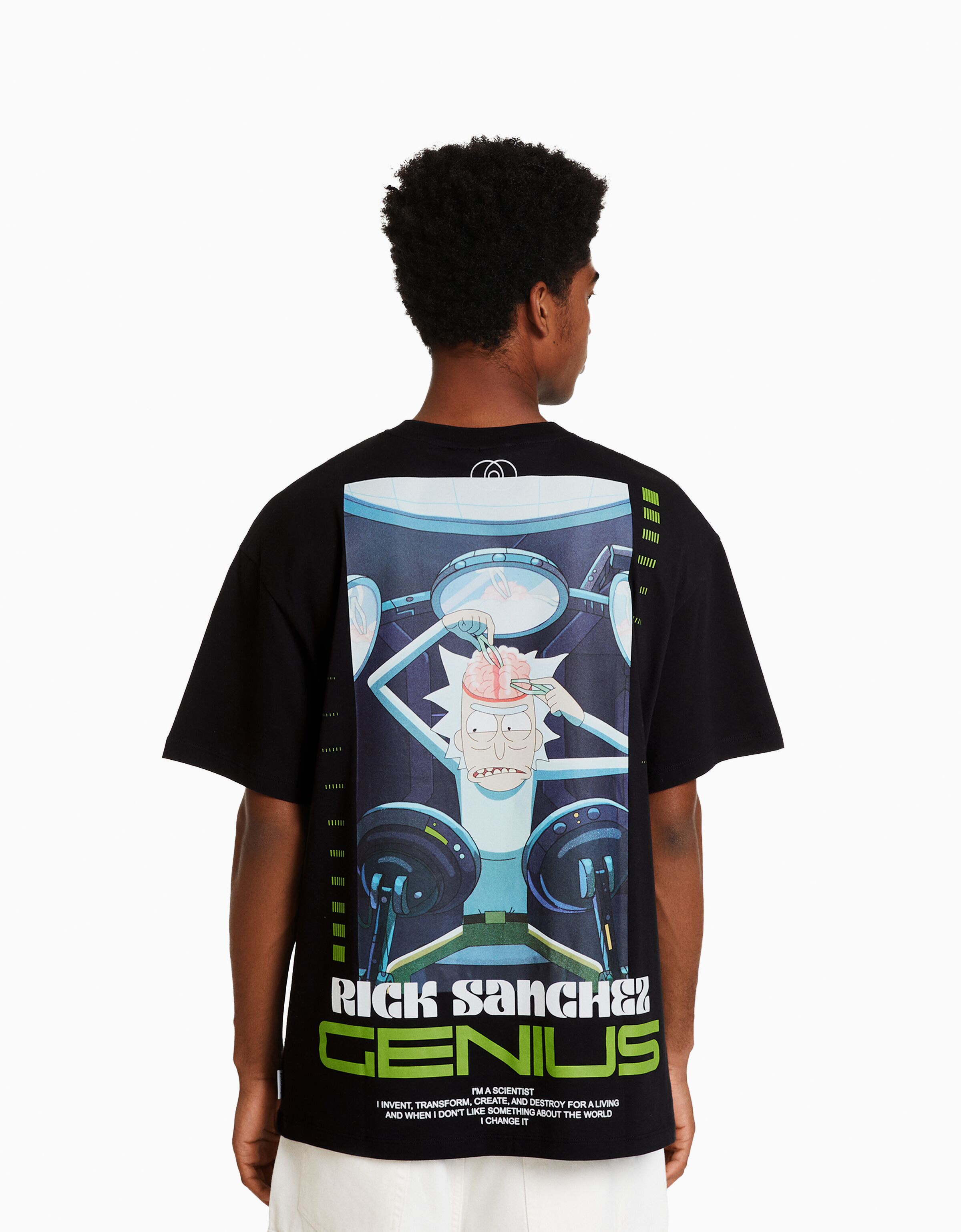 Bershka rick and online morty sweatshirt