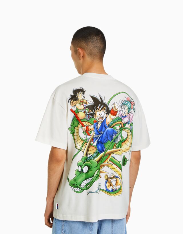 empujar Humildad Enriquecer Camiseta Dragon Ball manga corta boxy fit - Camisetas - Hombre | Bershka