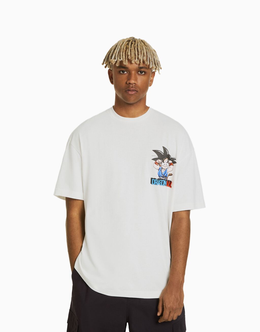 Bershka t shirt dragon clearance