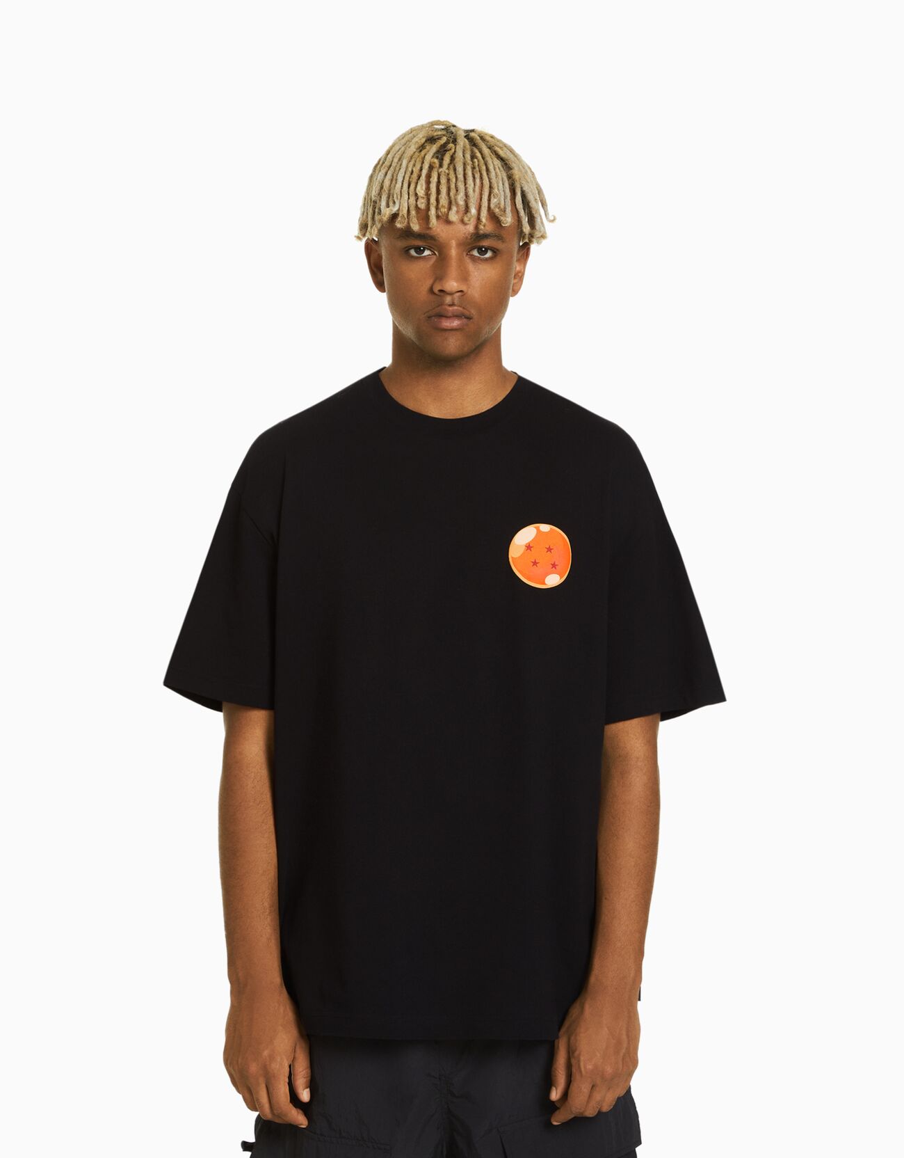 Boxy fit short sleeve Dragon Ball T shirt Men Bershka