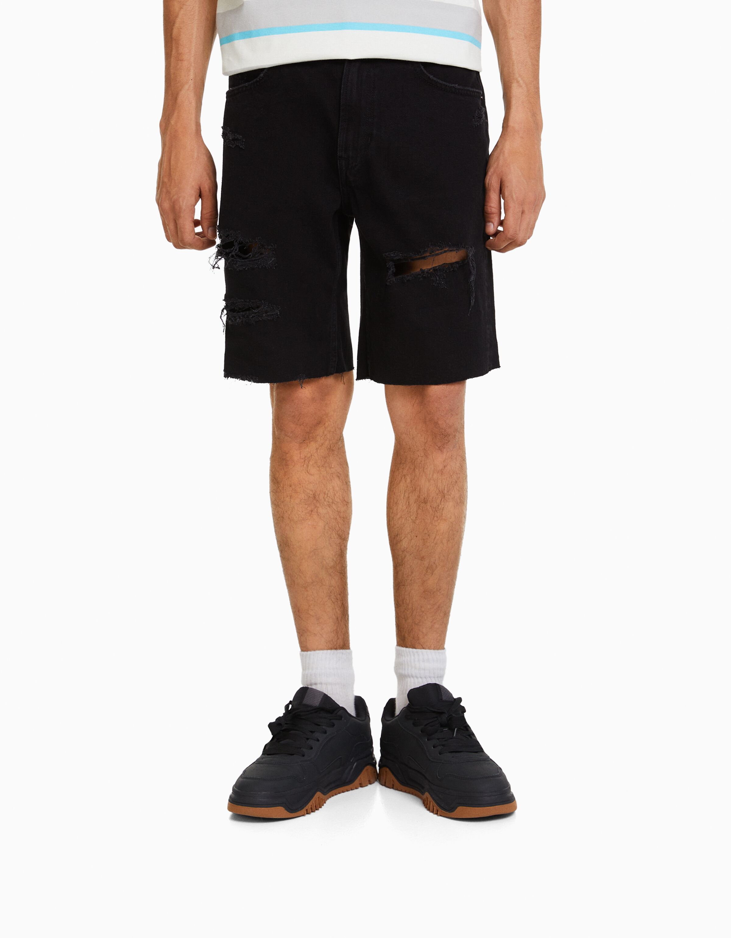 Bermudas best sale hombre bershka