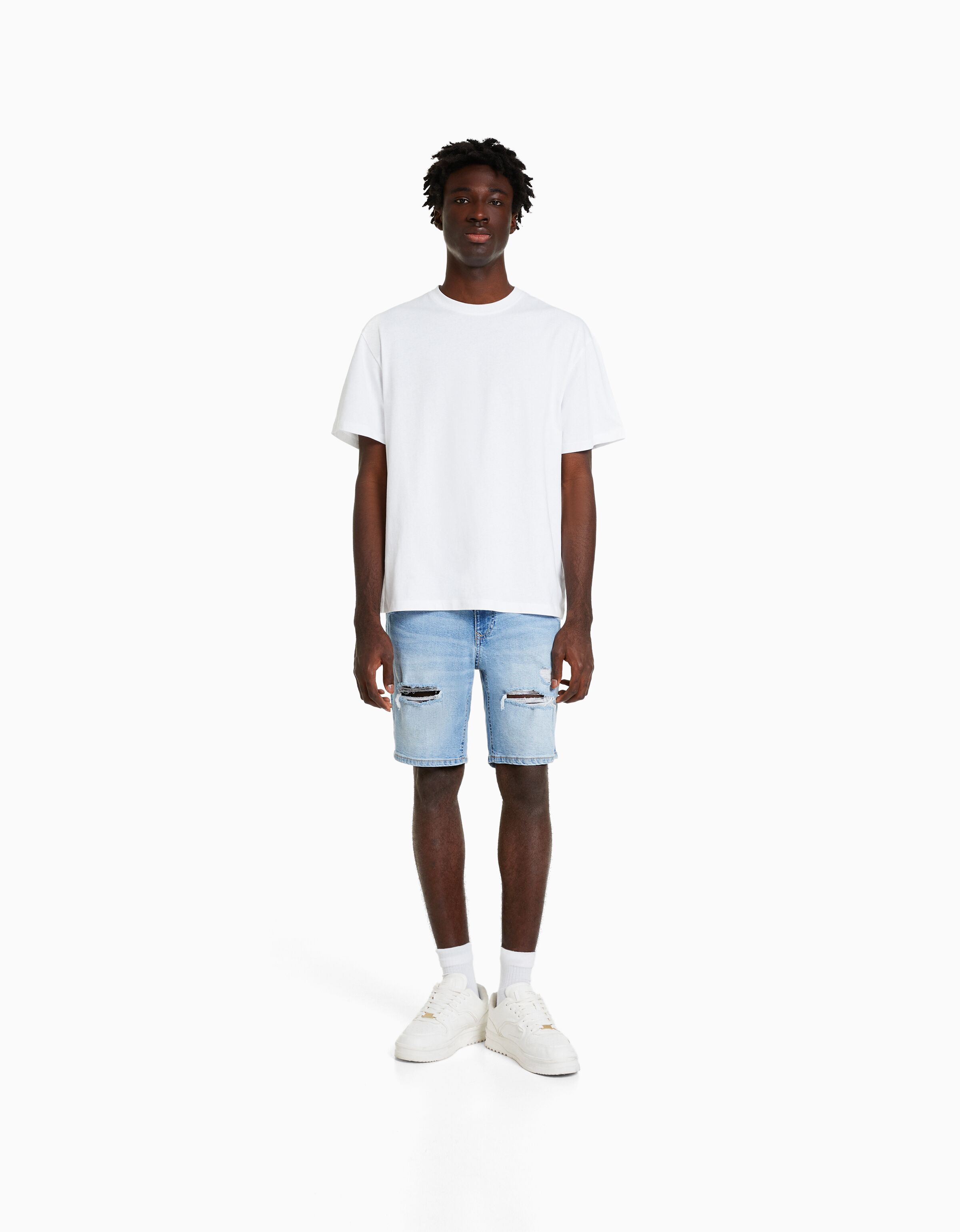 Bershka 2024 hombre bermudas