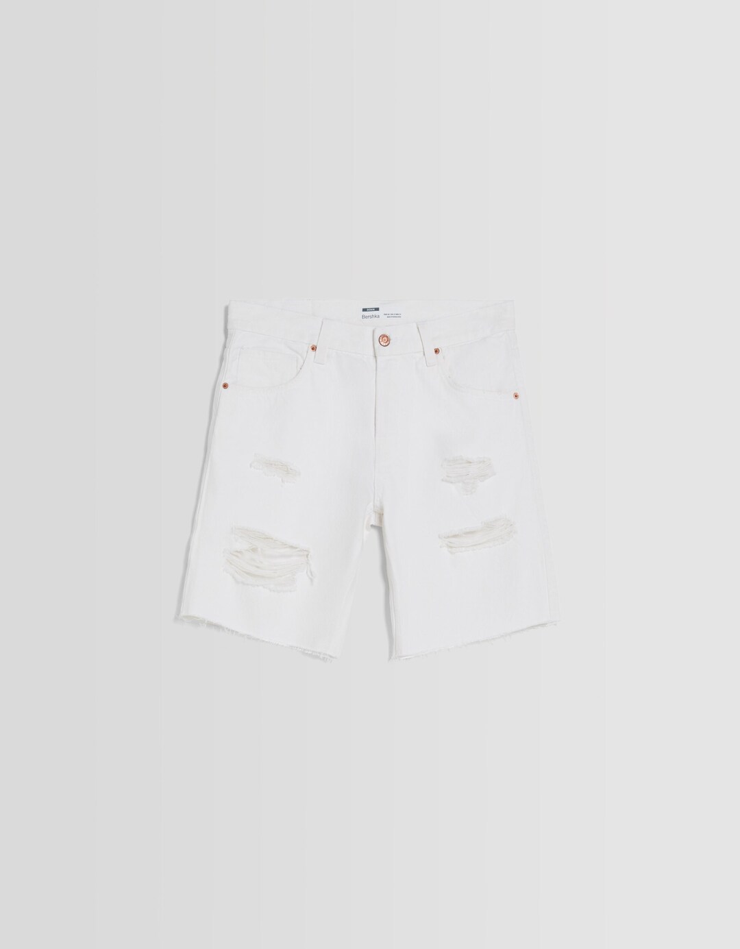 Bermuda denim rotos