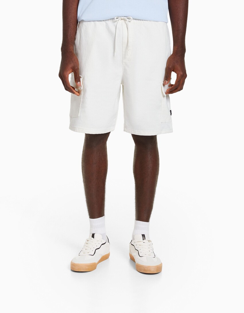 Jogger bermuda militarrak-Zuria-2