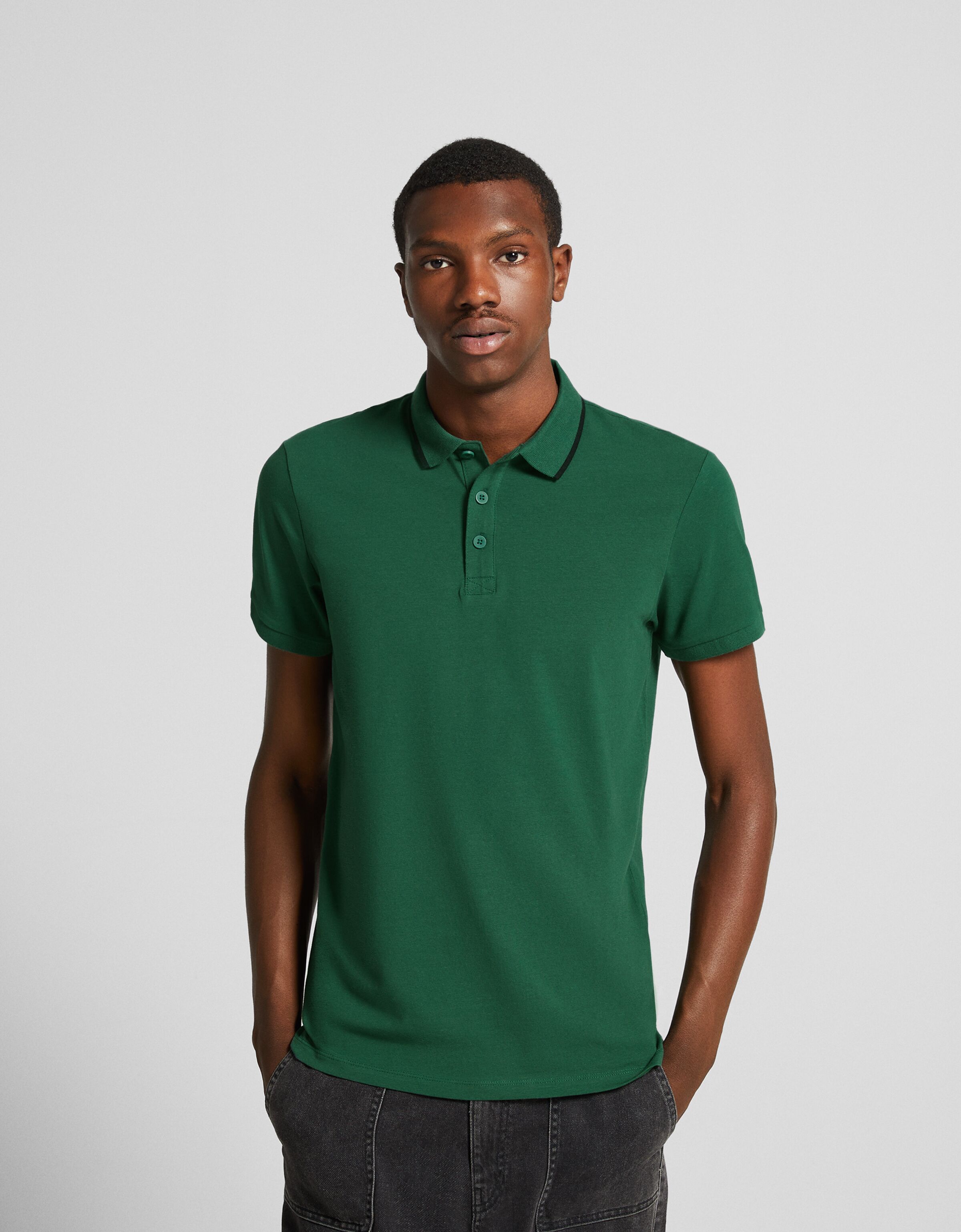 Polos cheap bershka hombre