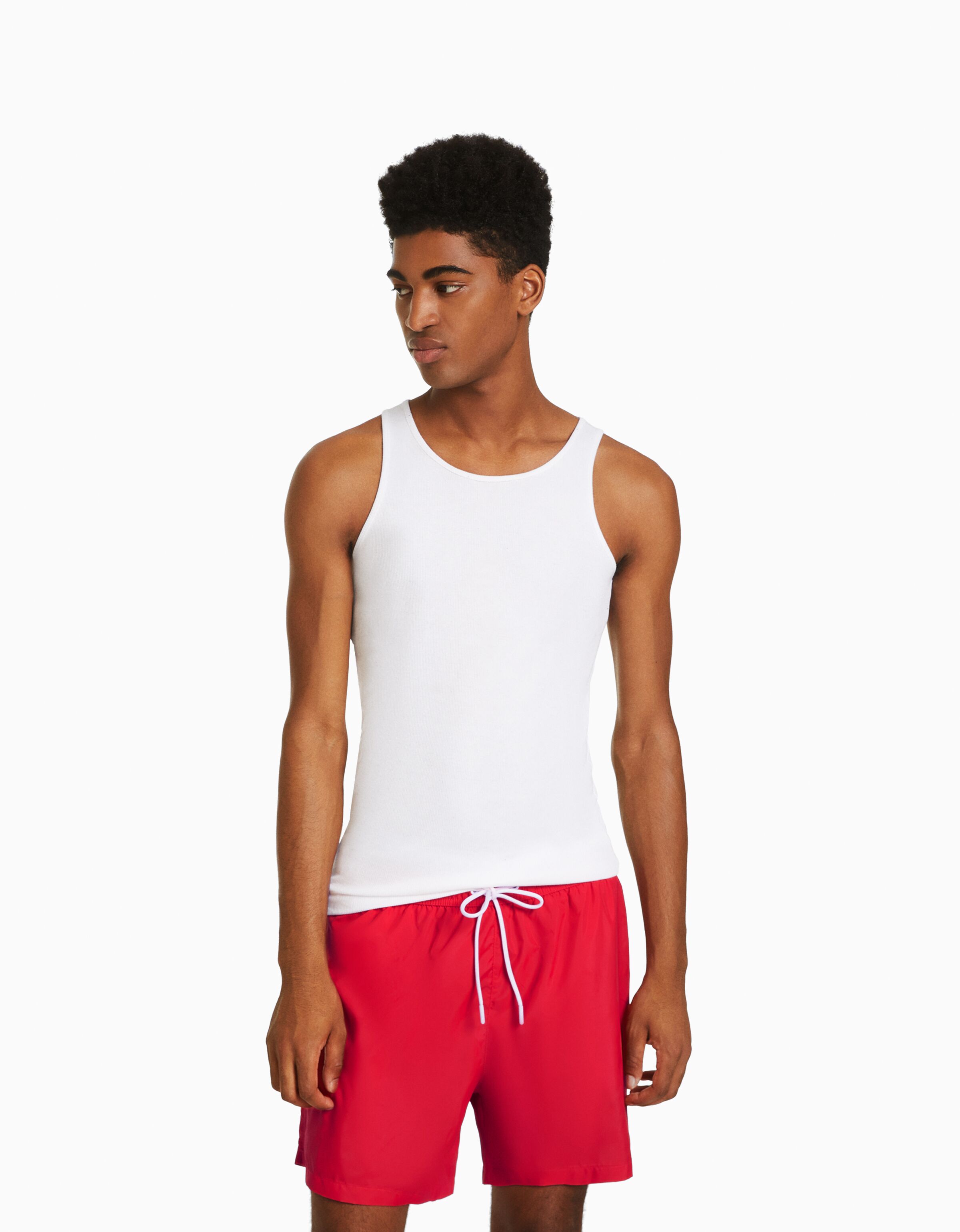 Maillot de bain basique V tements Homme Bershka