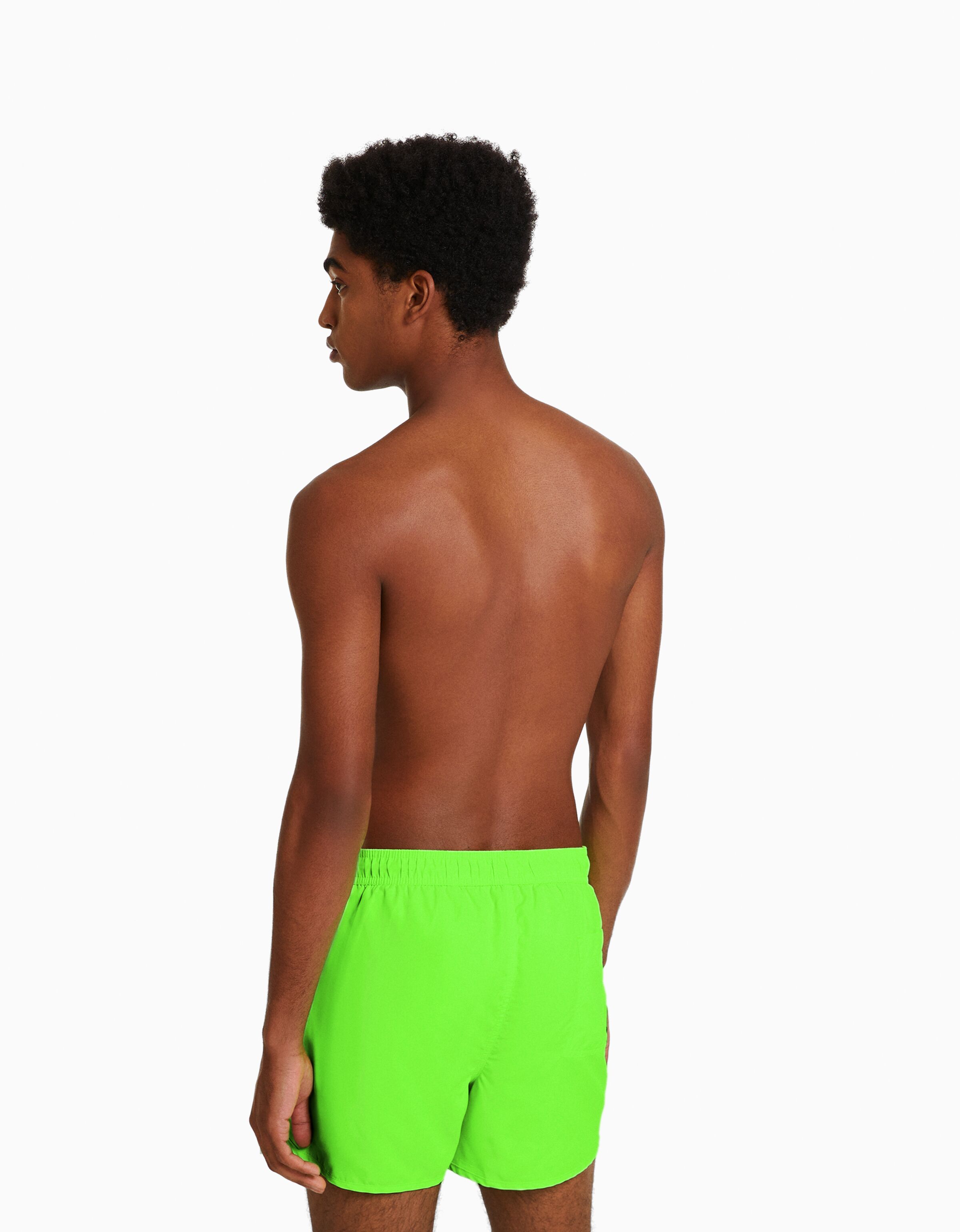 Short de bain discount fluo