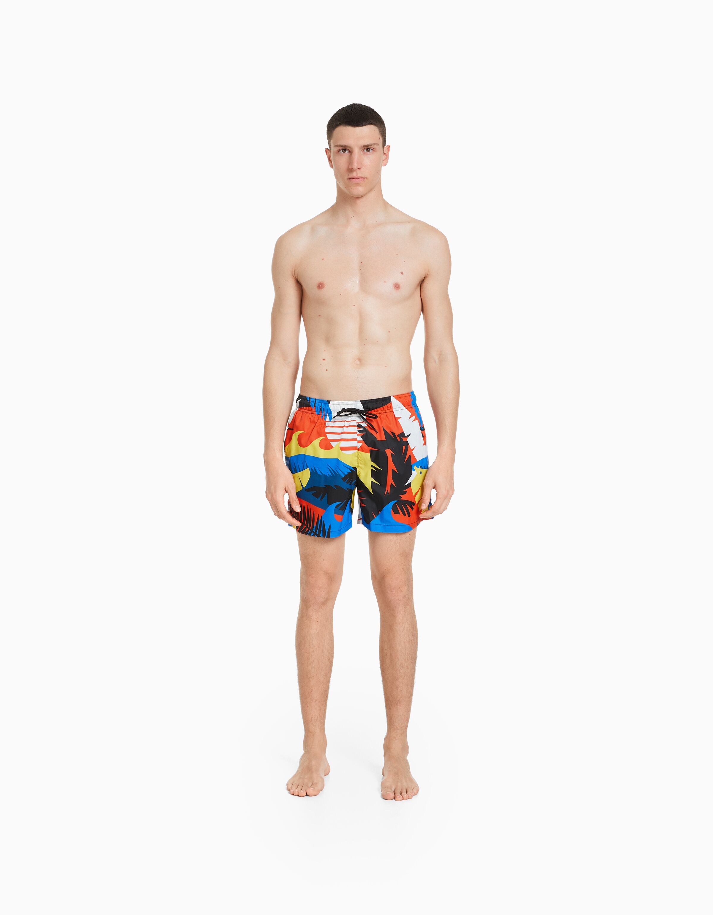 Bershka maillot de bain homme new arrivals