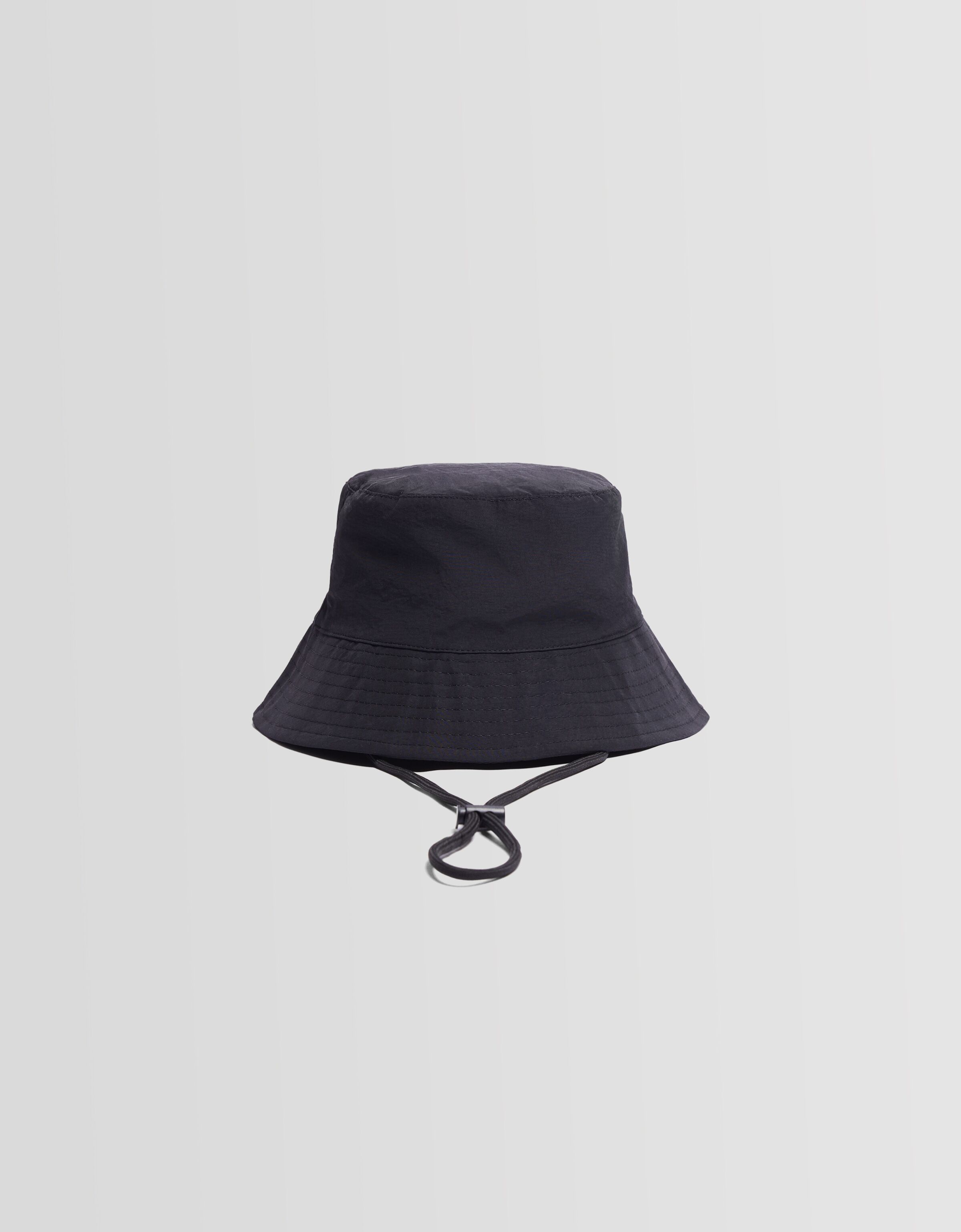 Nylon rain hat with straps - Accessories - Men | Bershka