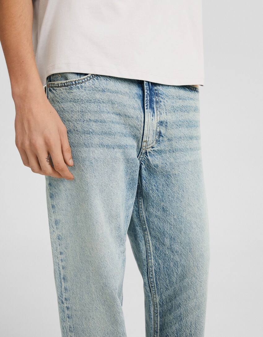 Jeans 90's straight-Azul lavado-3