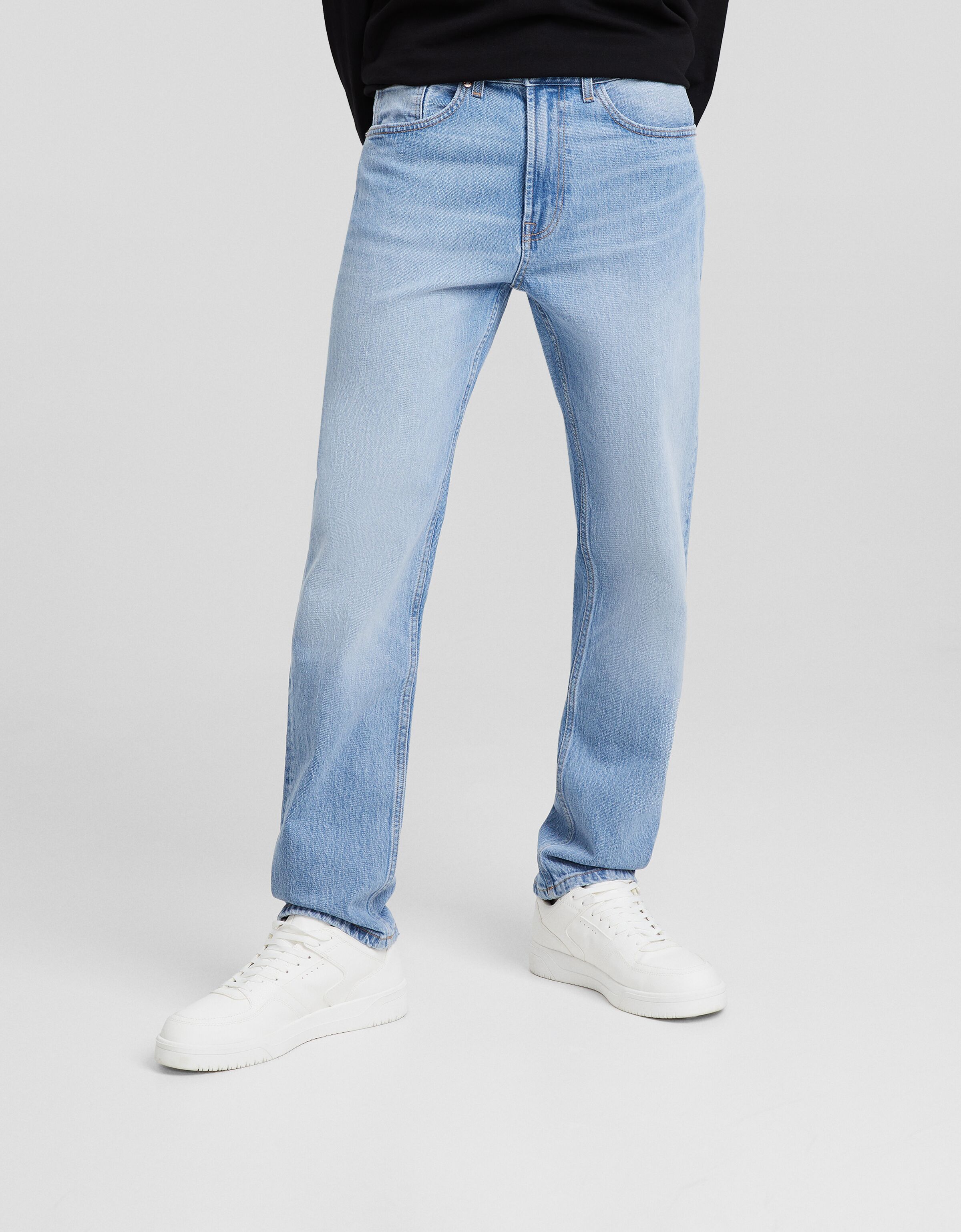 Jeans slim fit REBAJAS hasta 70 Hombre Bershka