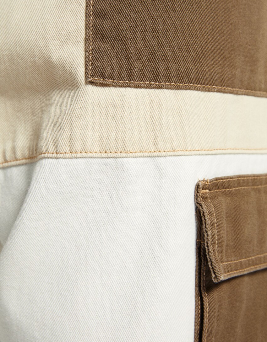 Cargo color block galtza bakeroak-Artile kolorea-5