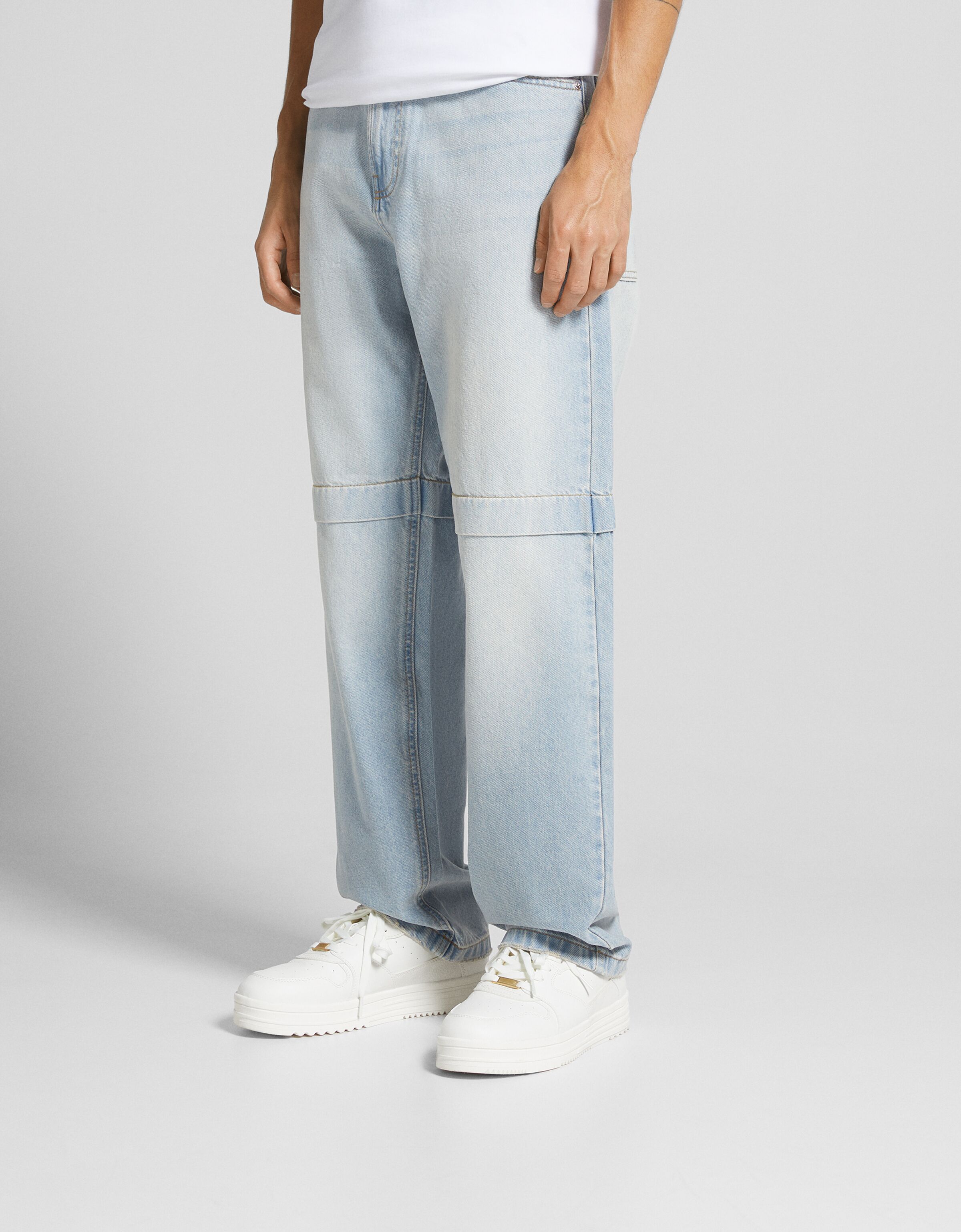 Jeans baggy REBAJAS hasta 70 Hombre Bershka