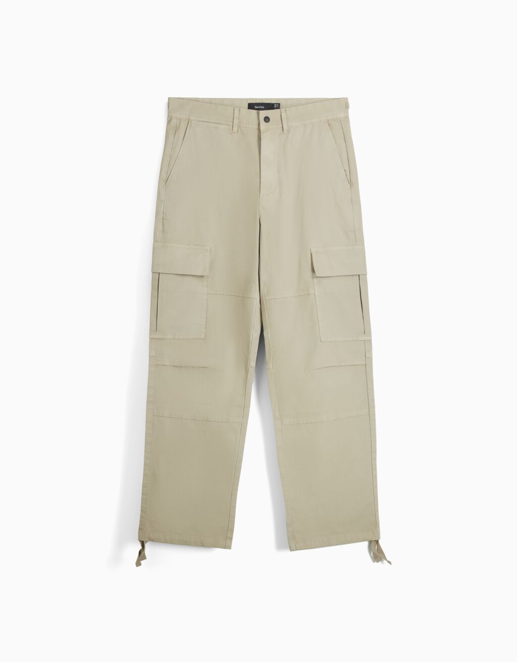 Adjustable wide-leg cargo pants - Men | Bershka