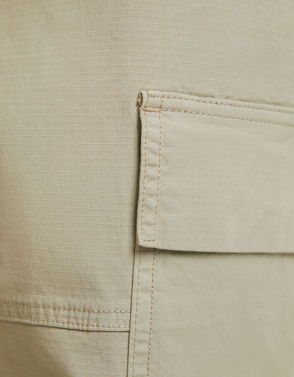 Adjustable wideleg cargo pants Men Bershka