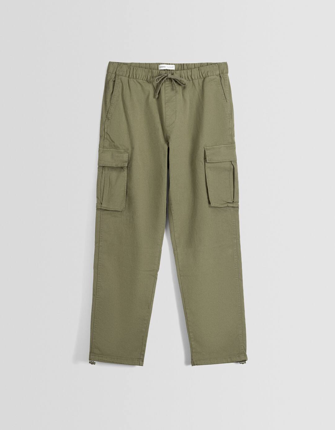 Pantalon cargo coton