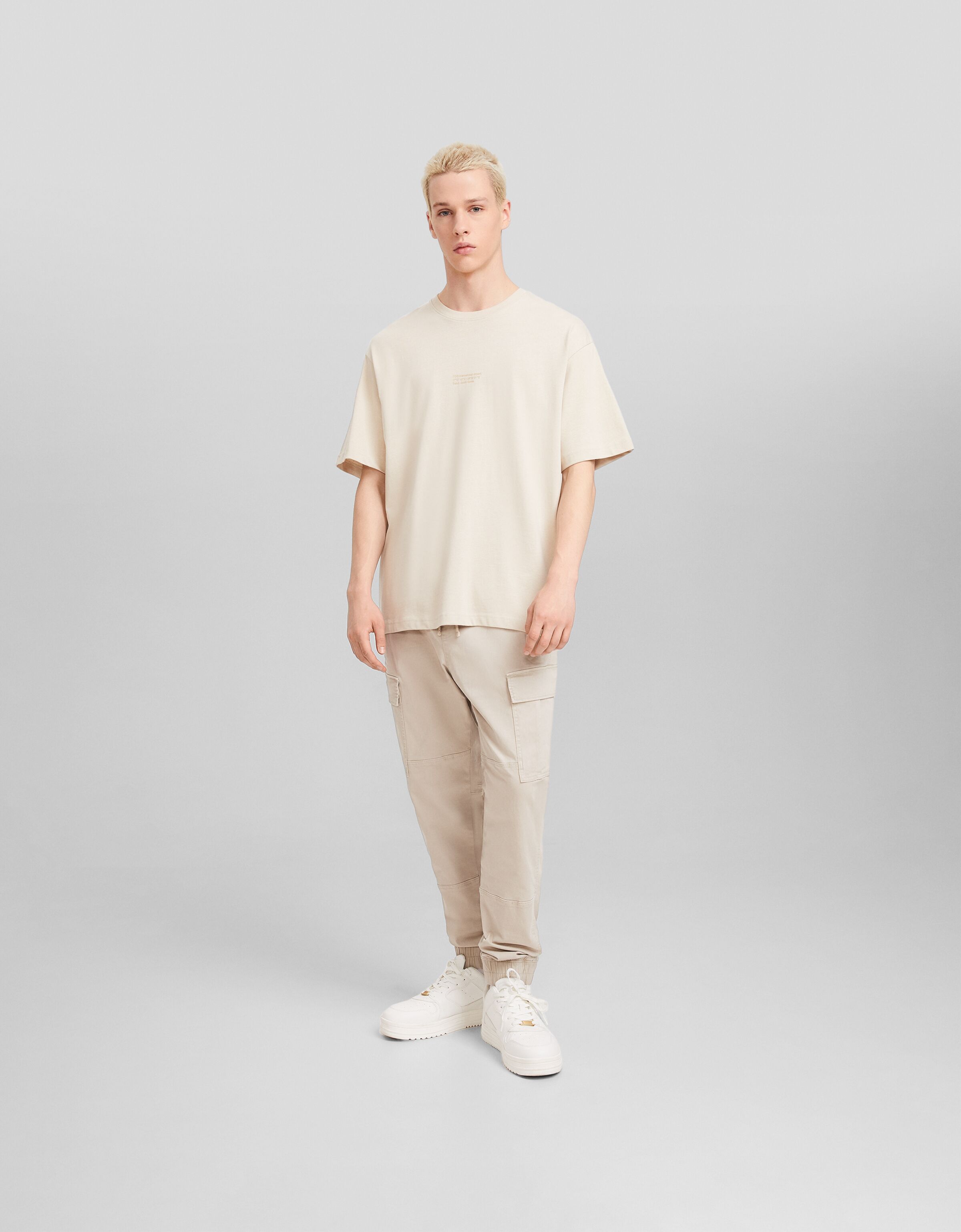 Bershka 2024 jogger hombre