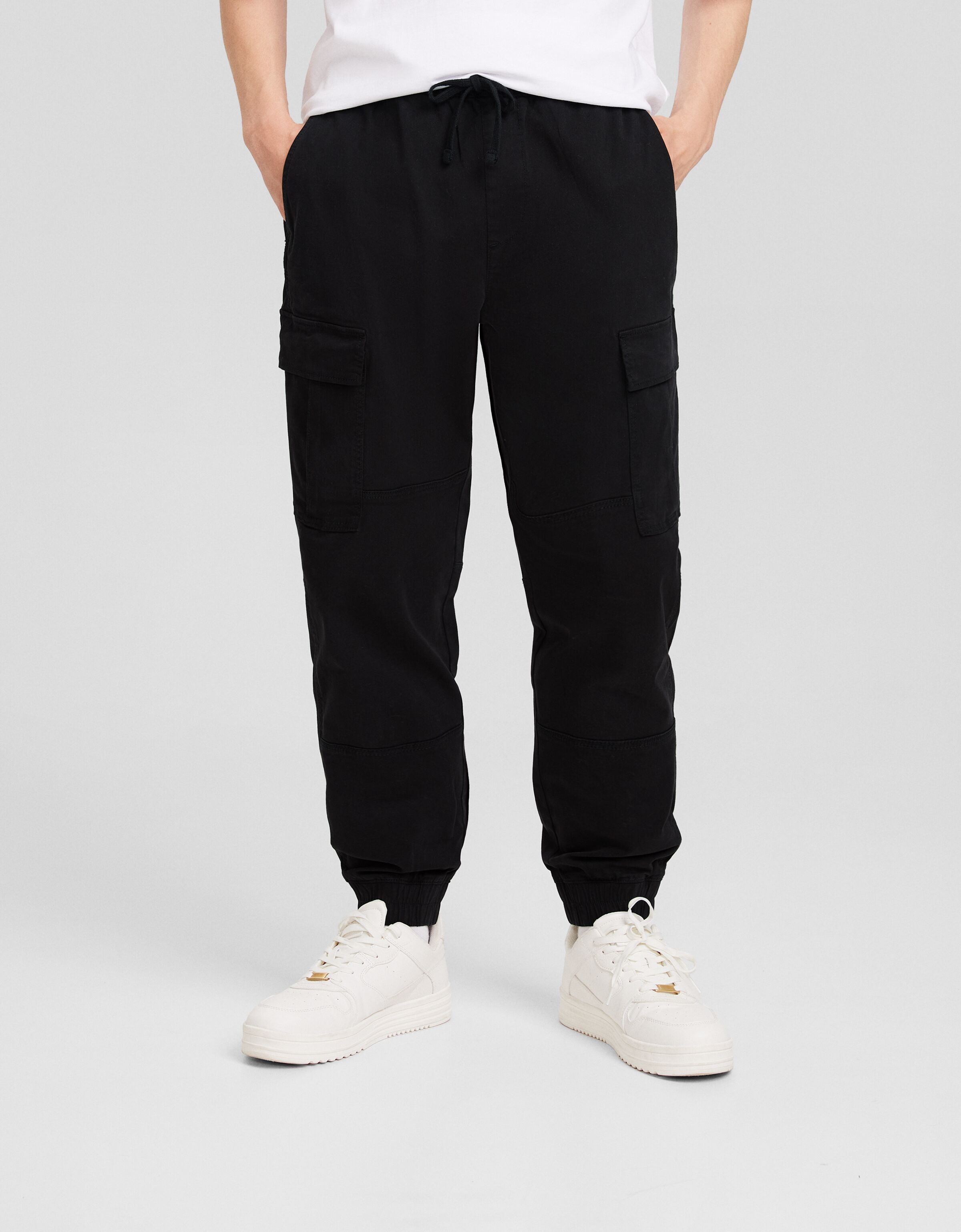 Pantal n jogger cargo REBAJAS hasta 50 Hombre Bershka