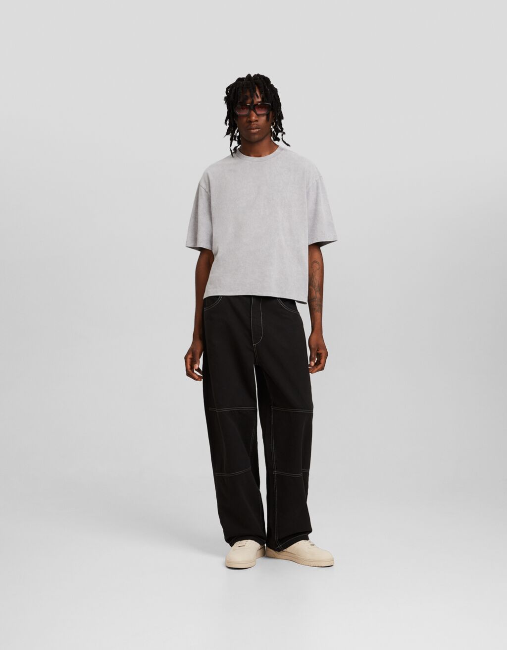 Baggy skater trousers hot sale