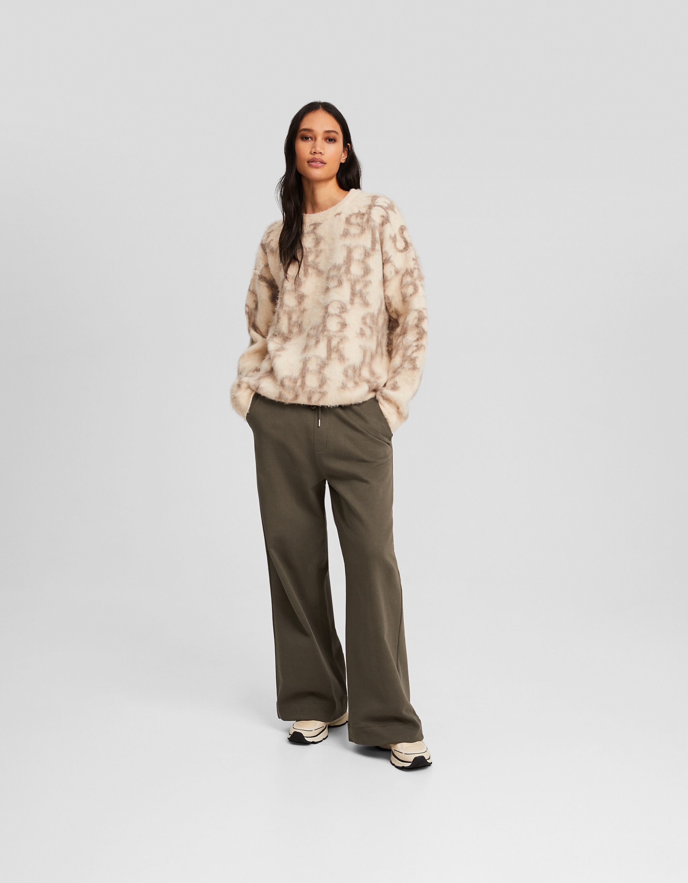 Pantalons de Surv tement pour Femme Nouvelle Collection BERSHKA