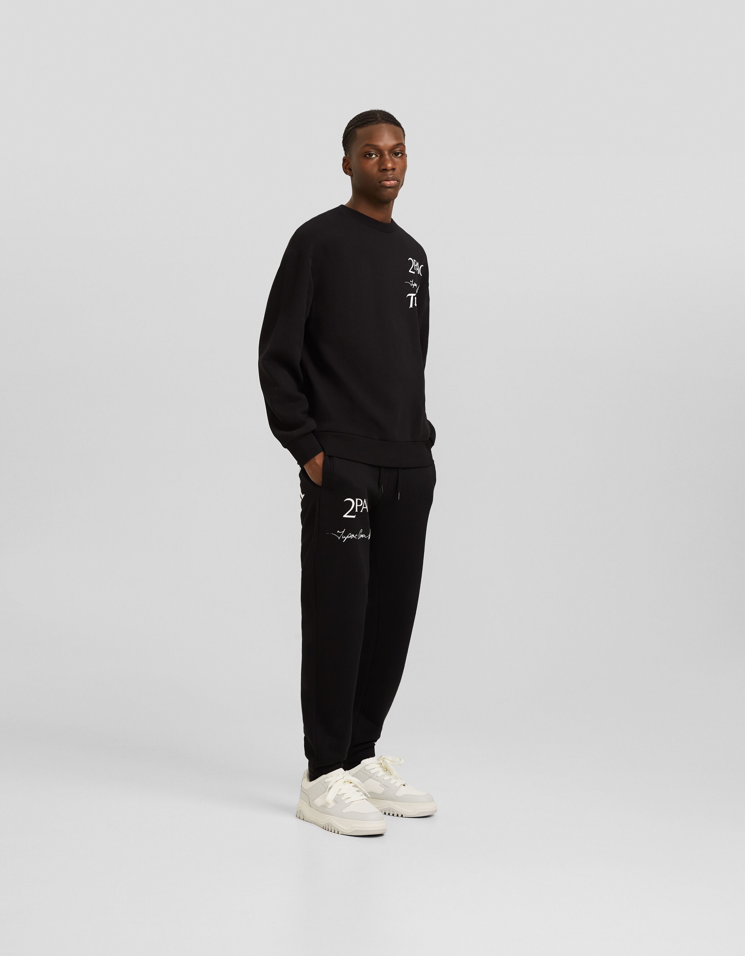 Bershka plush joggers deals