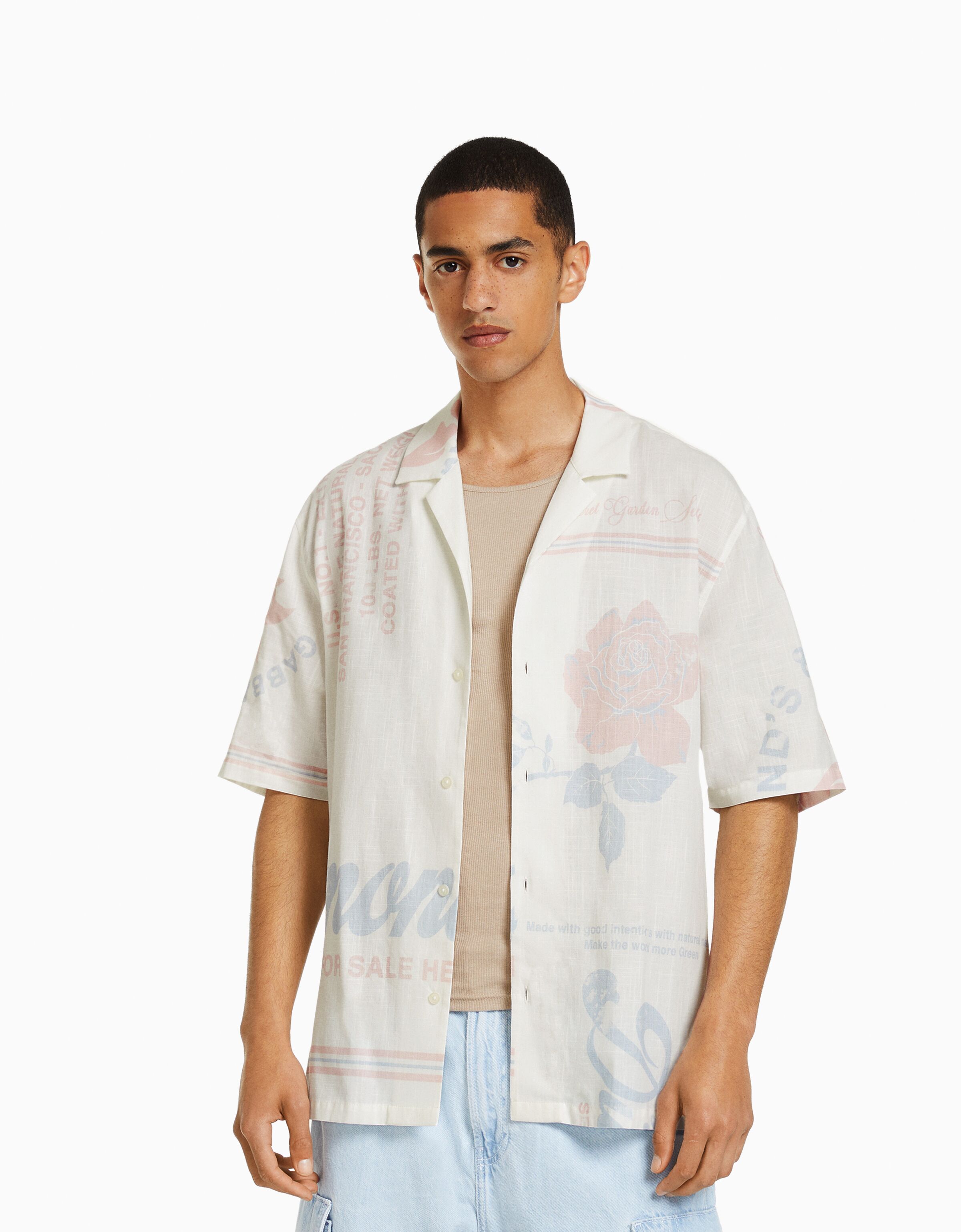 Chemisier bershka best sale