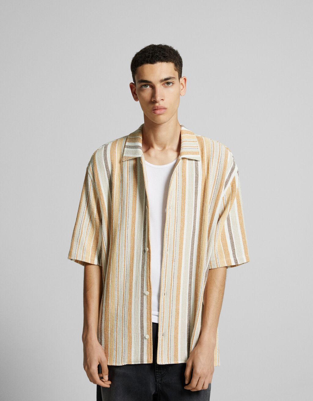 Chemise bershka homme deals