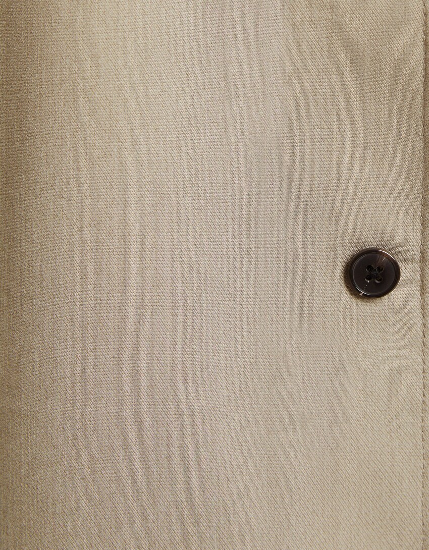 Camisa màniga curta tailoring boxy fit-Visó-6