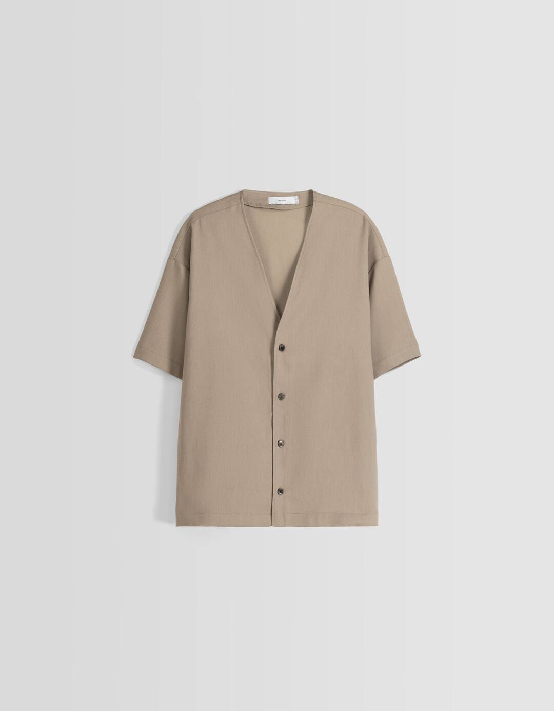 Camisa manga corta tailoring boxy fit