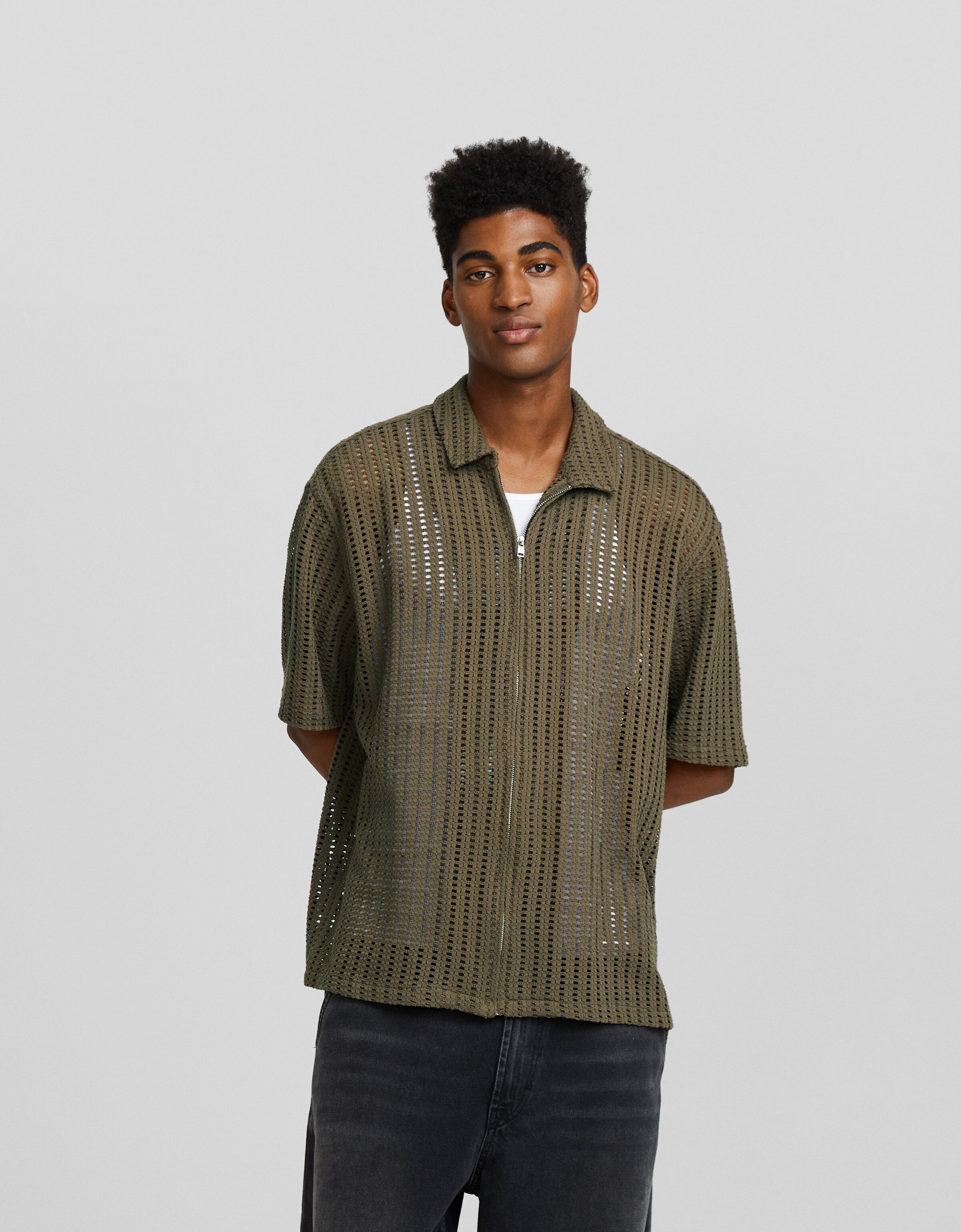 Camicia 2025 bershka uomo