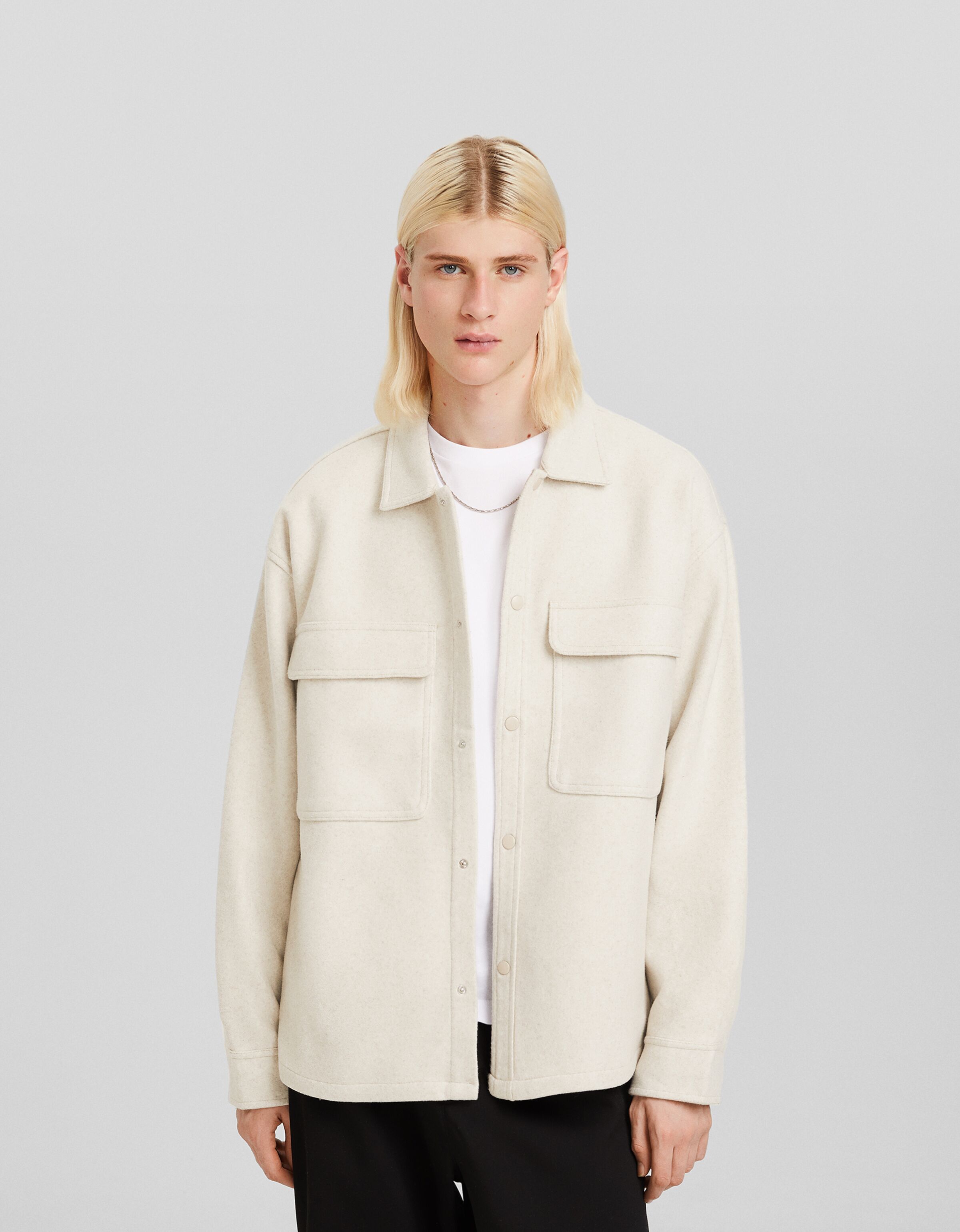 Camicia bershka cheap uomo