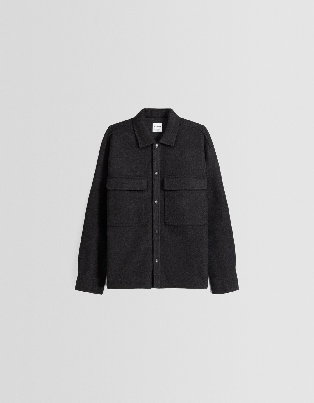 Sobrecamisa màniga llarga efecte franel·la